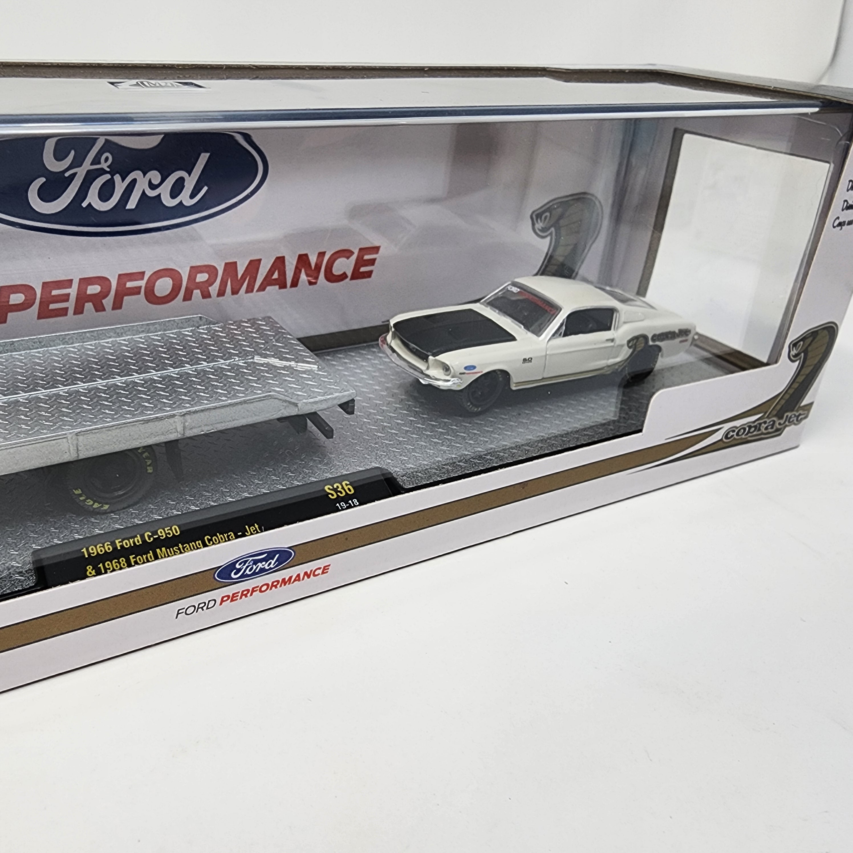 1966 Ford C-950 & 1969 Ford Mustang Cobra Jet * M2 Machines Auto-Haulers、mySite、hgirdovlk