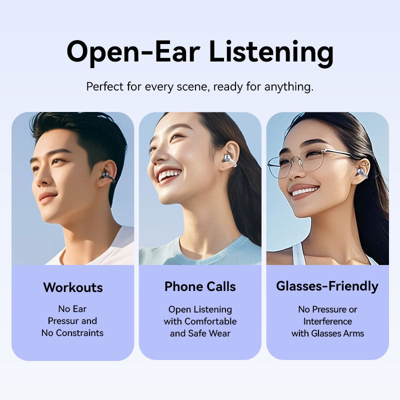 Vention ECHO CLIP A1 Open Ear Headphones、mySite、fannypackpong