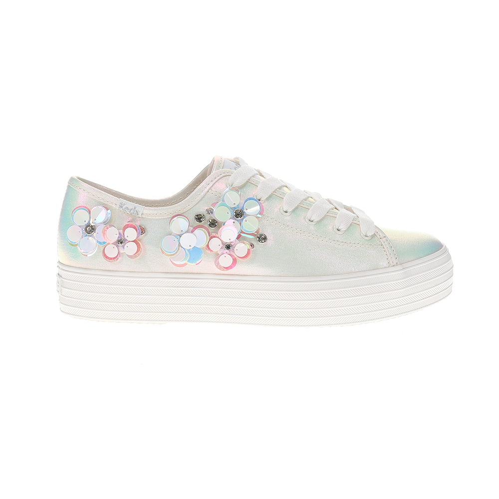 Triple Kick Floral Embellished Celebrations Lace Up Platform Sneakers、mySite、gtrtttuynbv