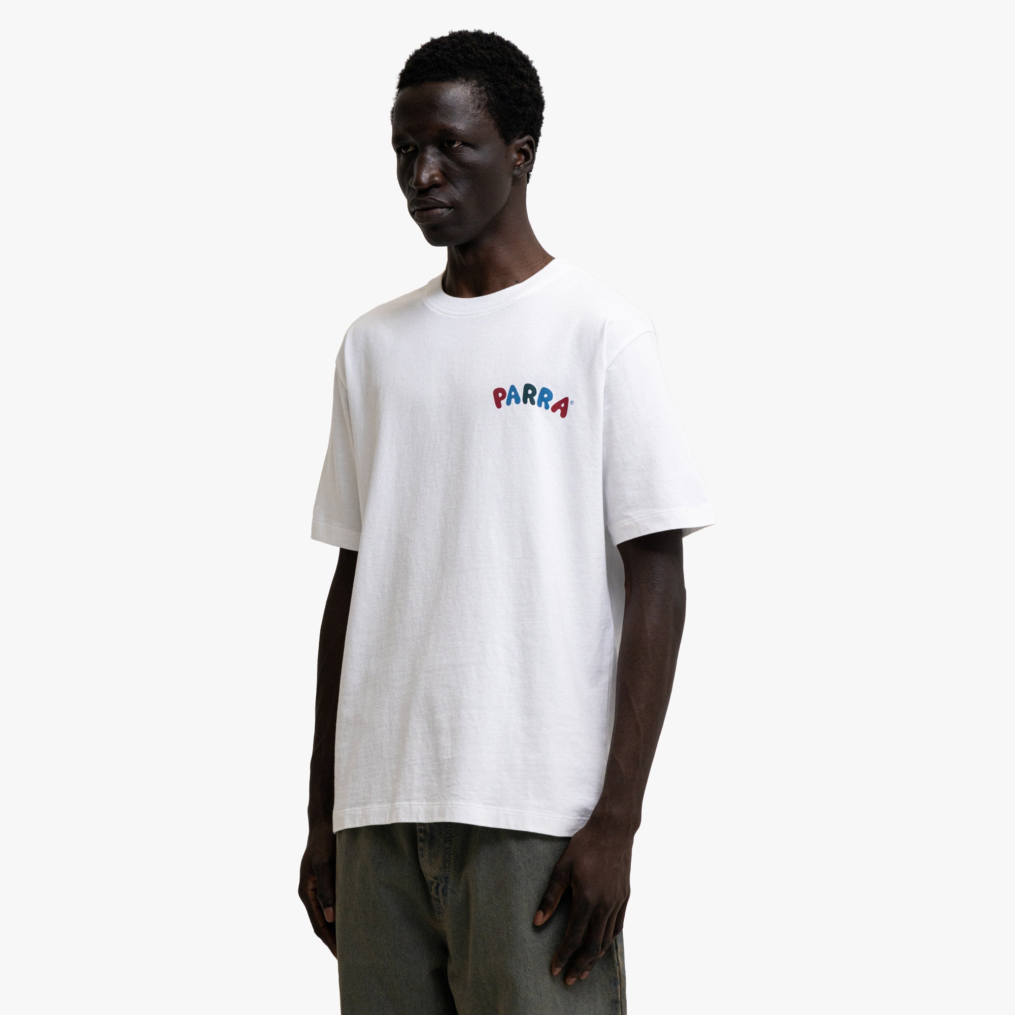  by Parra This Damn Chair T-Shirt White、mySite、merchandisen