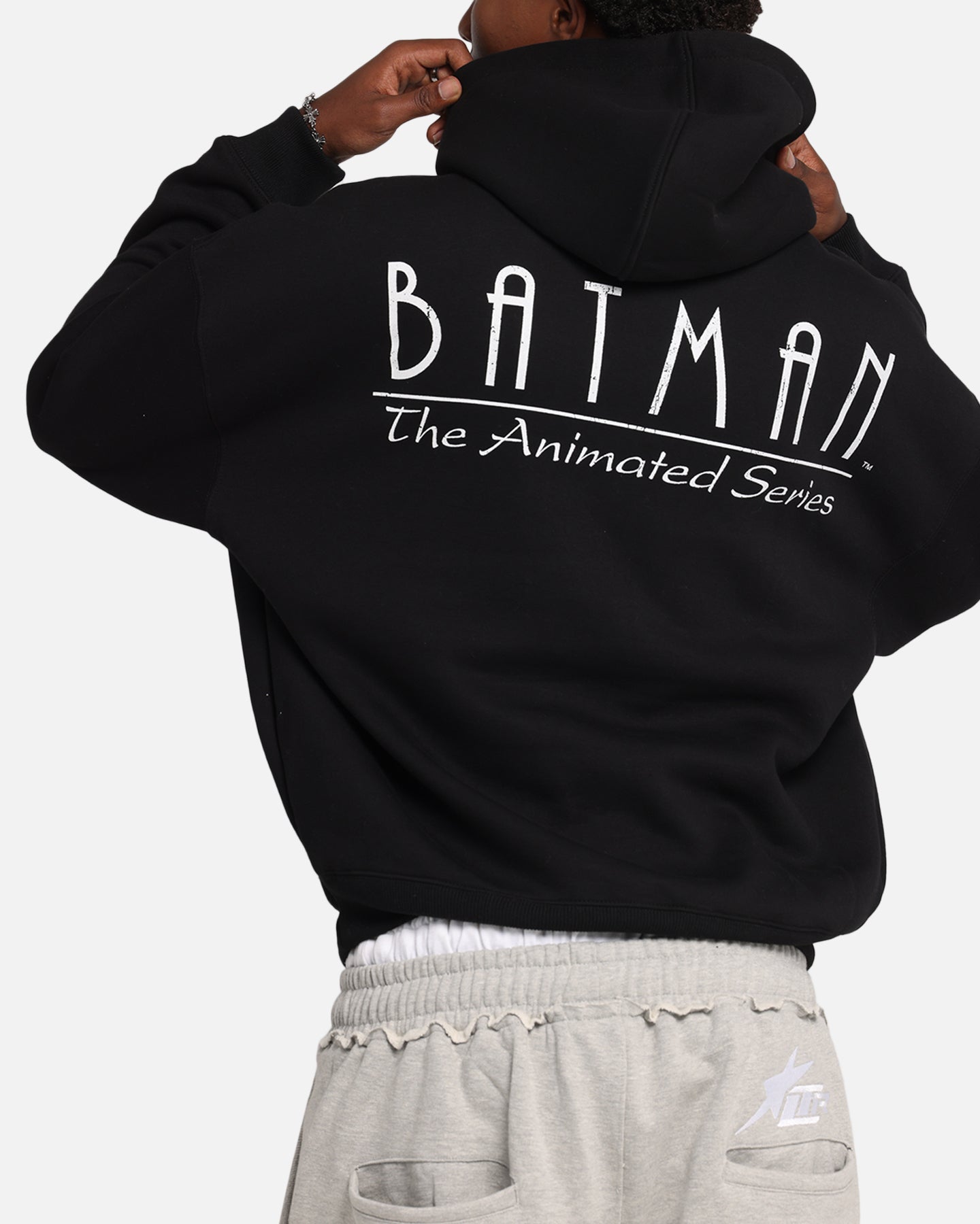American Thrift X DC Batman The Animated Premium Hoodie Black、mySite、zt4zffjzw