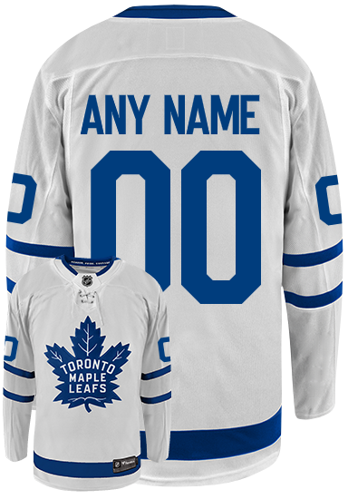 Maple Leafs Youth Away Jersey - CUSTOM