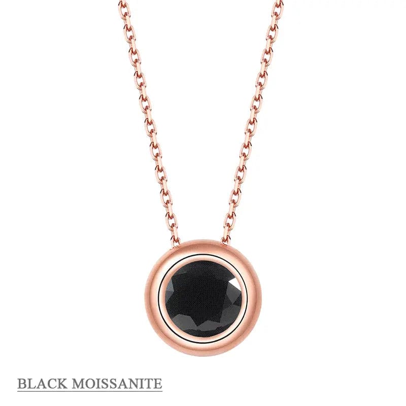 Moissanite 1ct Colored GRA Bezel Set Jewelry 925 Sterling Silver Lasting Beauty Plating、mySite、g9winljtr