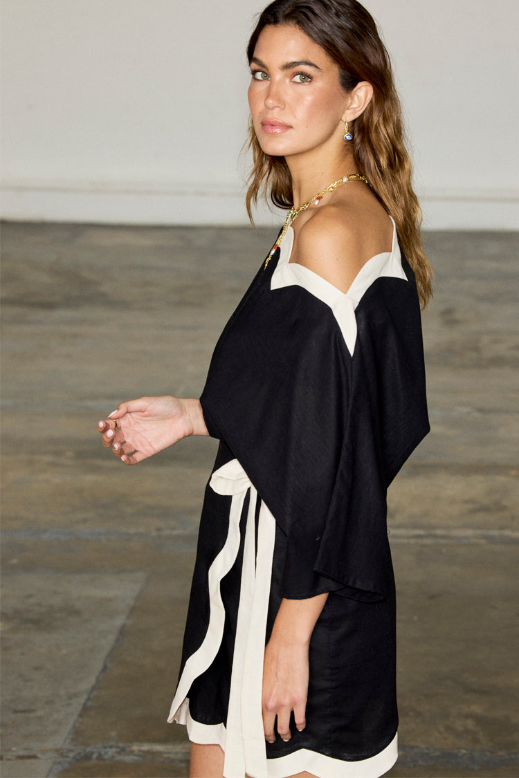 Mono Scallop Tilly Top、mySite、solidvoid