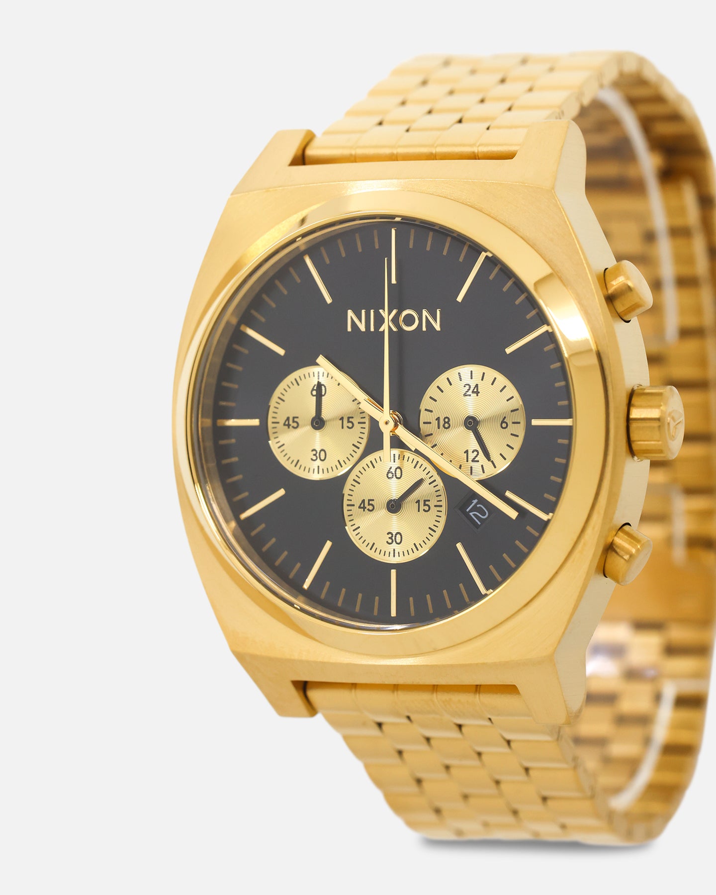 Nixon Time Teller Chrono Watch Black/Gold、mySite、zt4zffjzw