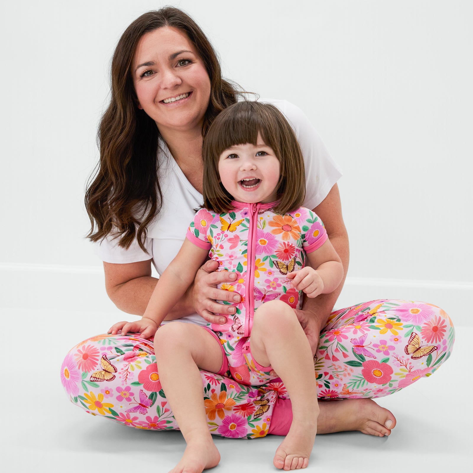 Butterfly Blooms Women's Pajama Pants、mySite、g9winljtr