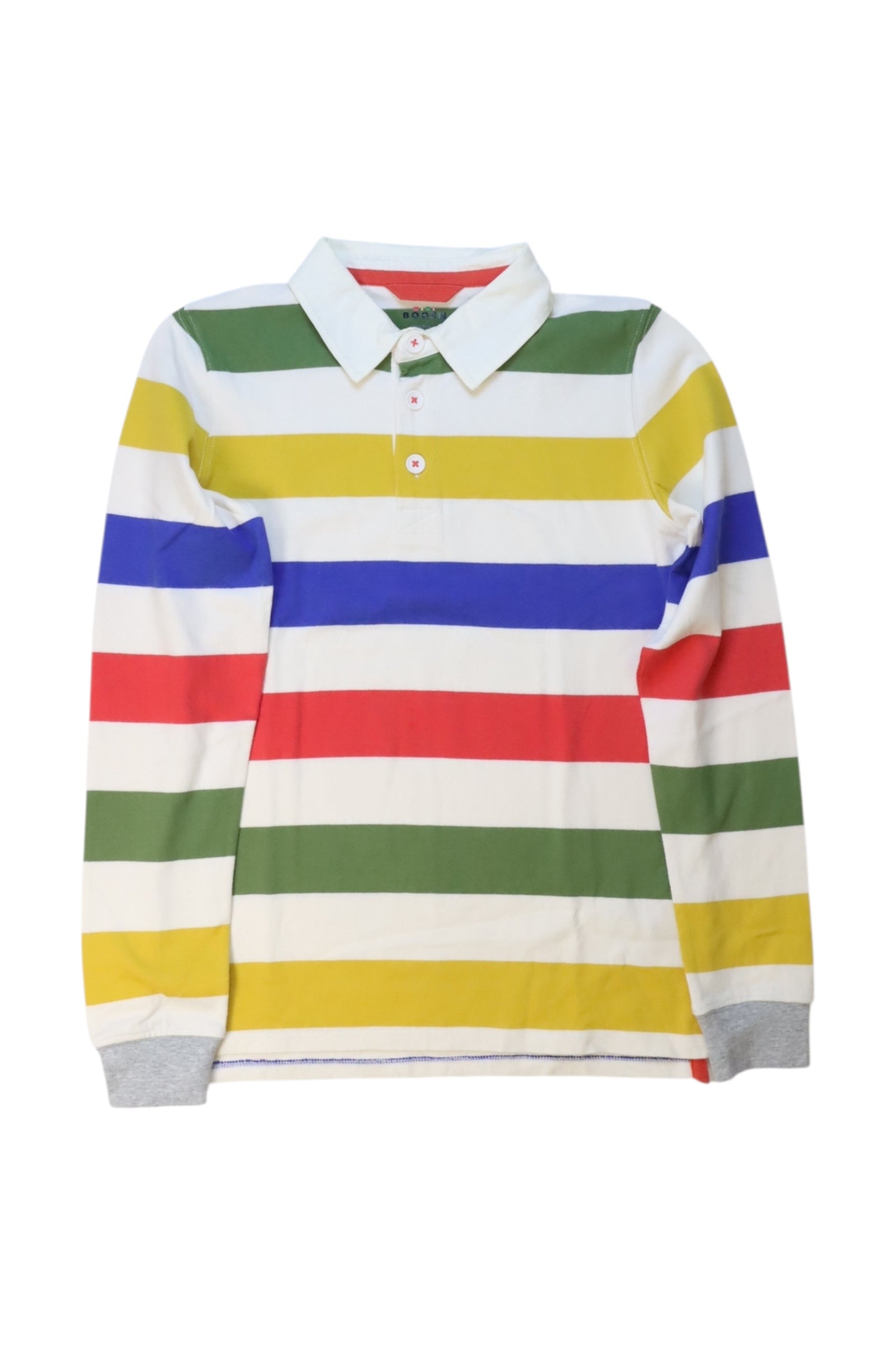 Boden Long Sleeve Striped Polo 13Y、mySite、g9winljtr