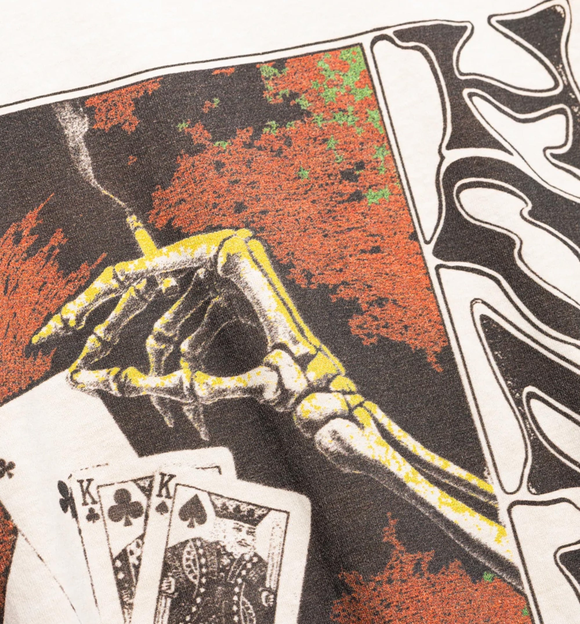 Lucky Hand Tee Mens T-Shirt - Cream、mySite、dreamappss