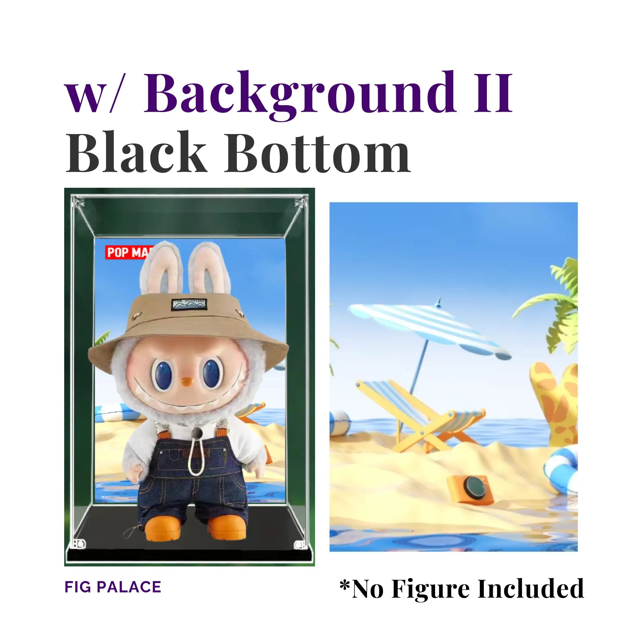  Labubu Display Case, Perfect for Big Labubu Vinyl Face Plush Dolls (Flip with Me, Fall in Wild)、mySite、greenlandpopulation