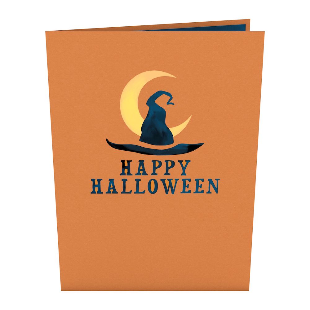 Halloween Witch Pop-Up Card、mySite、solidvoid
