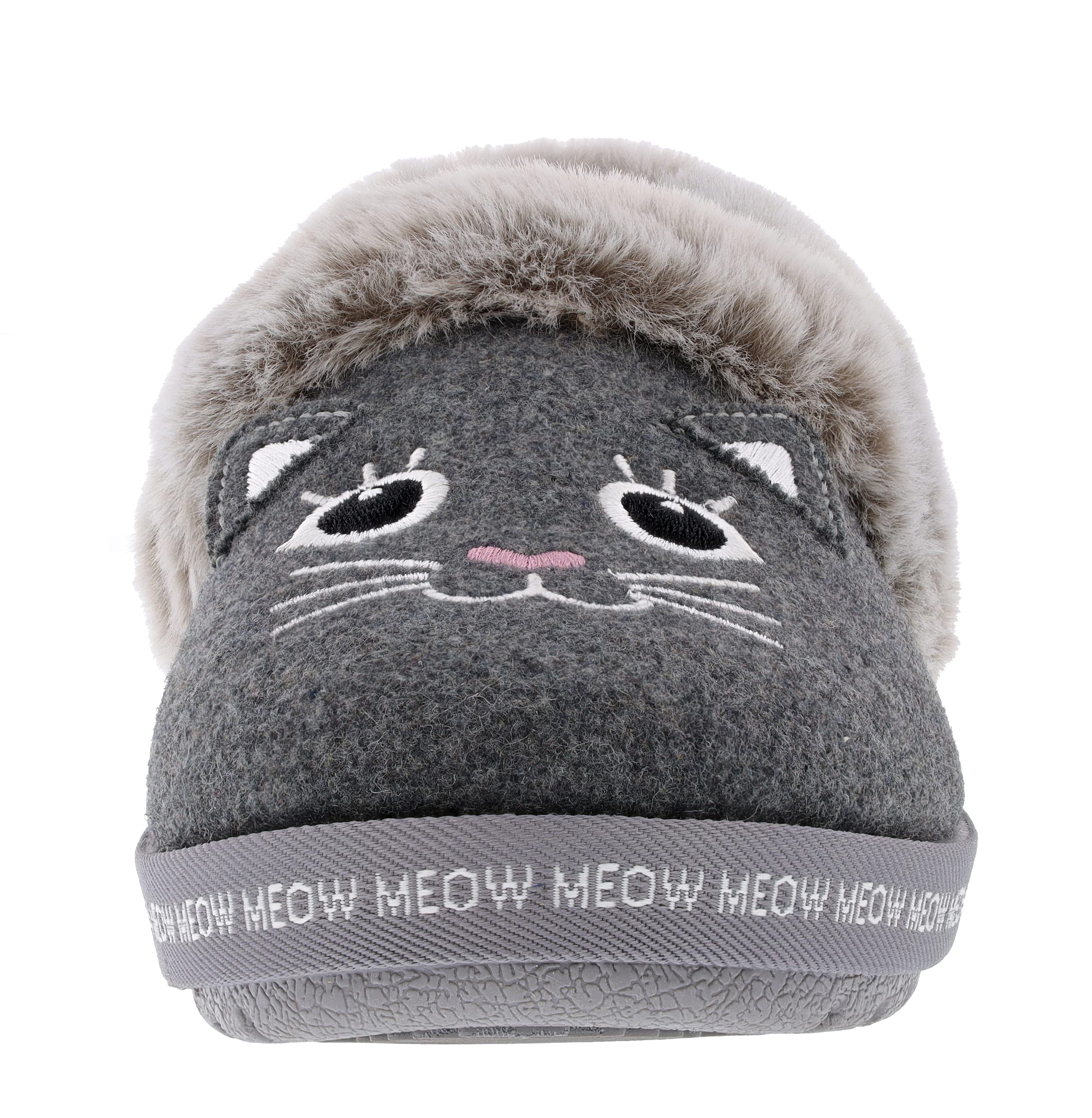 Skechers Women's Bobs Too Cozy Meow Jammies Slip On Slippers、mySite、dreamappss