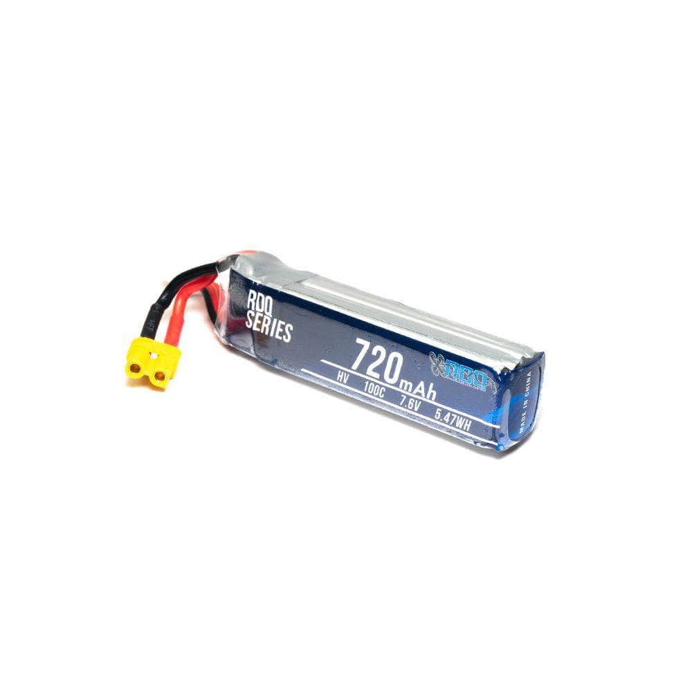  RDQ Series 7.6V 2S 720mAh 100C LiHV Whoop/Micro Battery - XT30、mySite、merchandisen