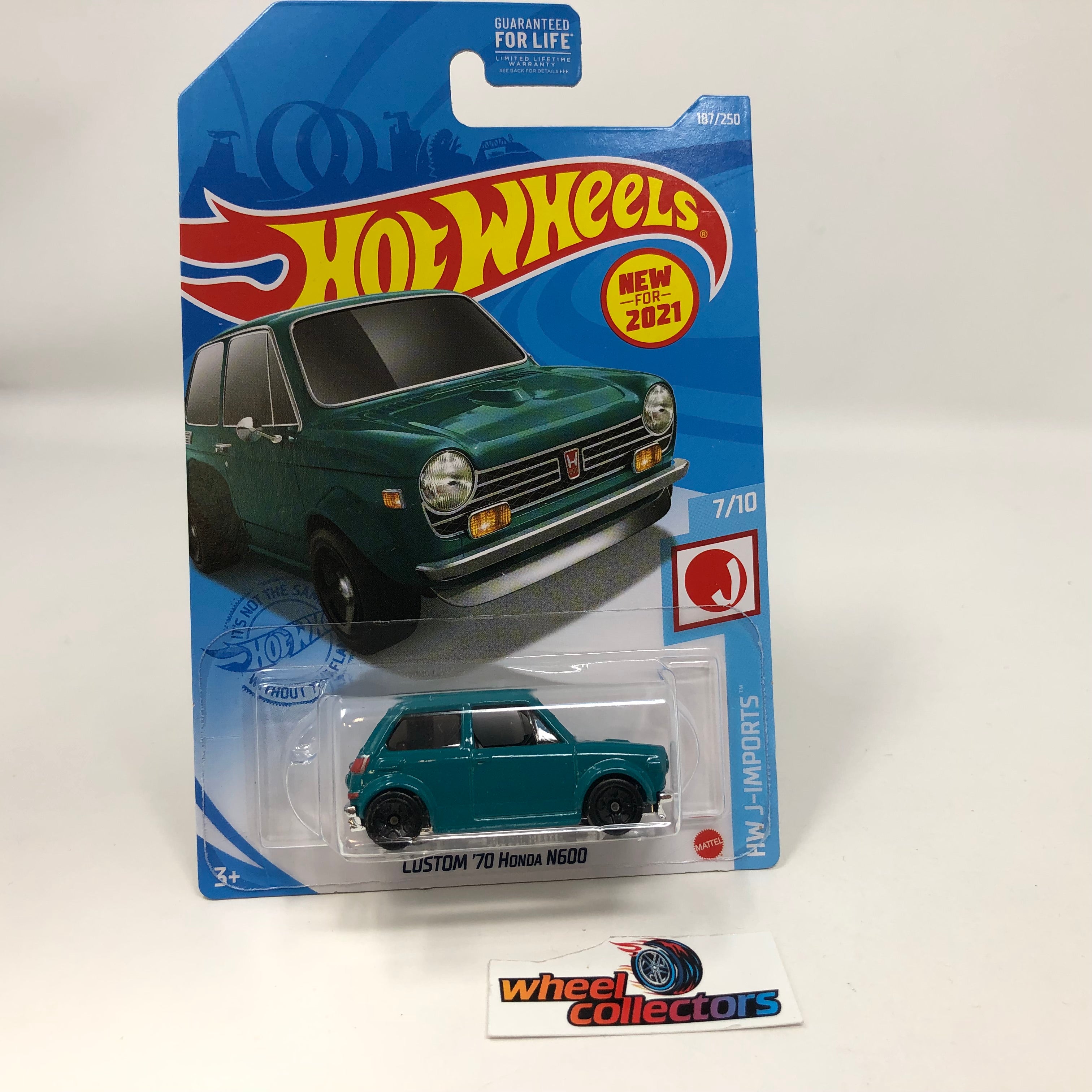 Custom '70 Honda N600 #187 * Aqua * 2021 Hot Wheels、mySite、hgirdovlk