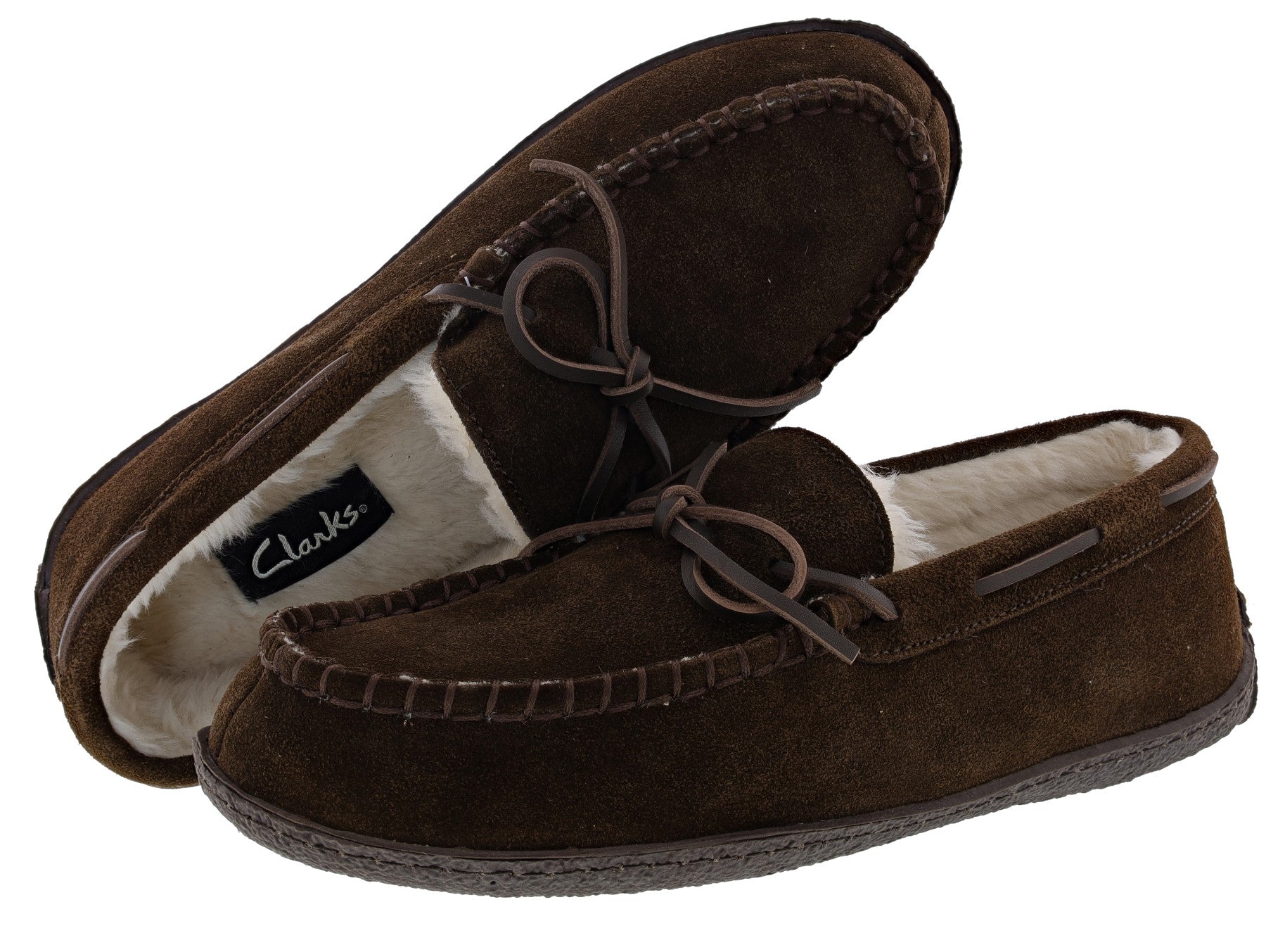Clarks Men's Augusta Moccasin Winter Slippers、mySite、dreamappss