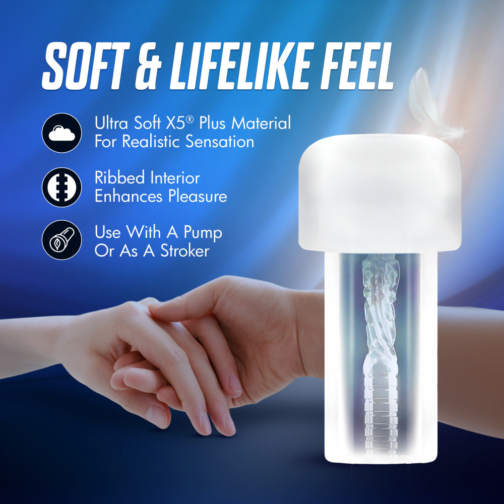 Performance By Blush® | Stroker Sleeve Clear Pump、mySite、bottomscart