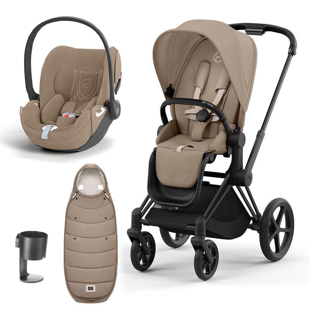  CYBEX Priam Cloud T Ultimate Travel System - Cozy Beige、mySite、merchandisen