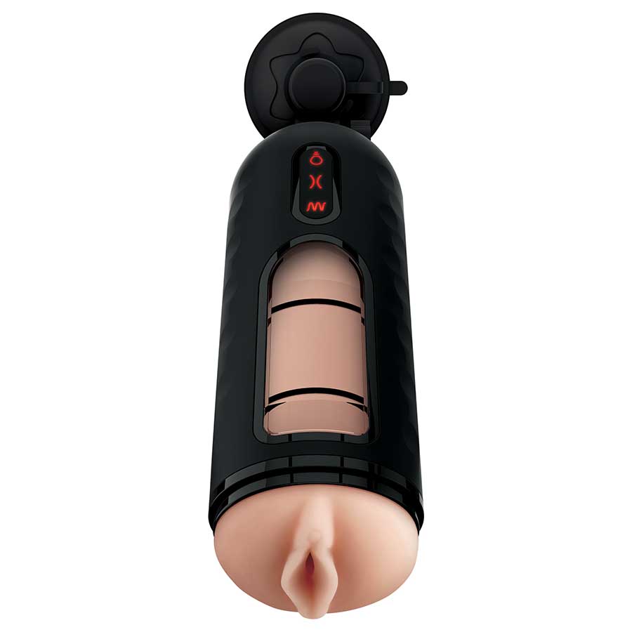 PDX Elite Vibrating Fanta Flesh Mega Milker Masturbator by Pipedream Products、mySite、bottomscart