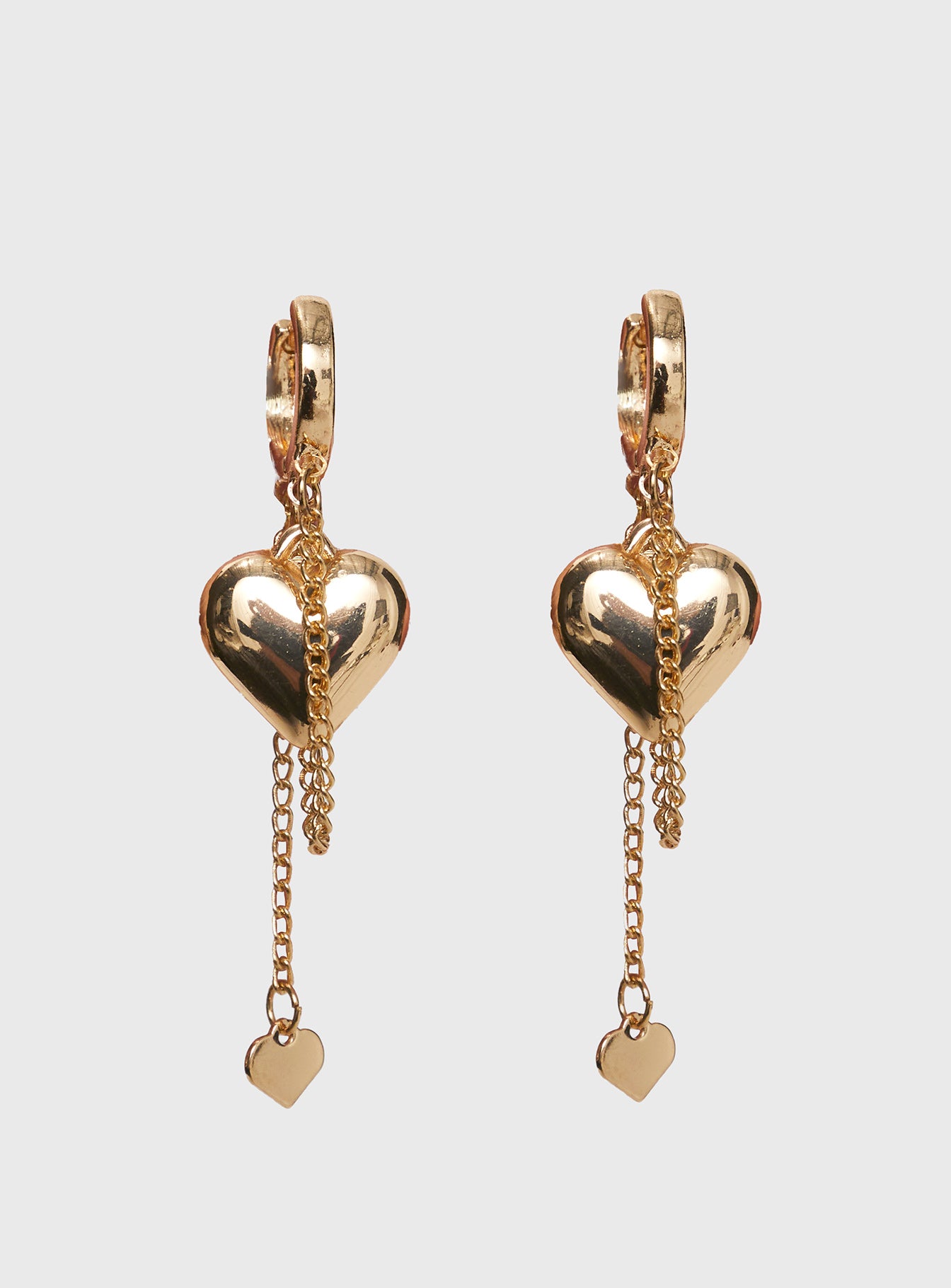 We Found Love Earrings Gold、mySite、solidvoid