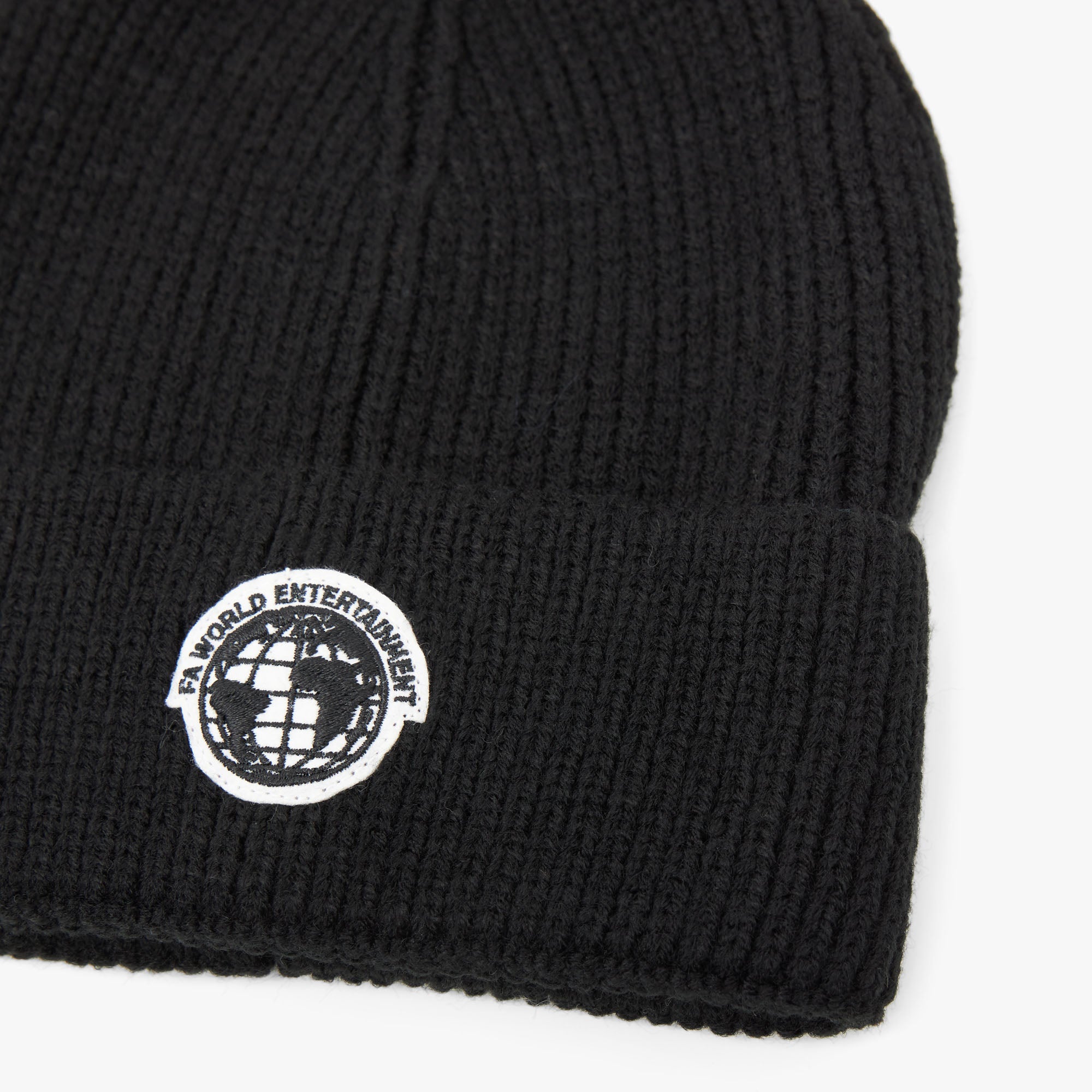  Fucking Awesome FA World Cuff Beanie Black、mySite、merchandisen