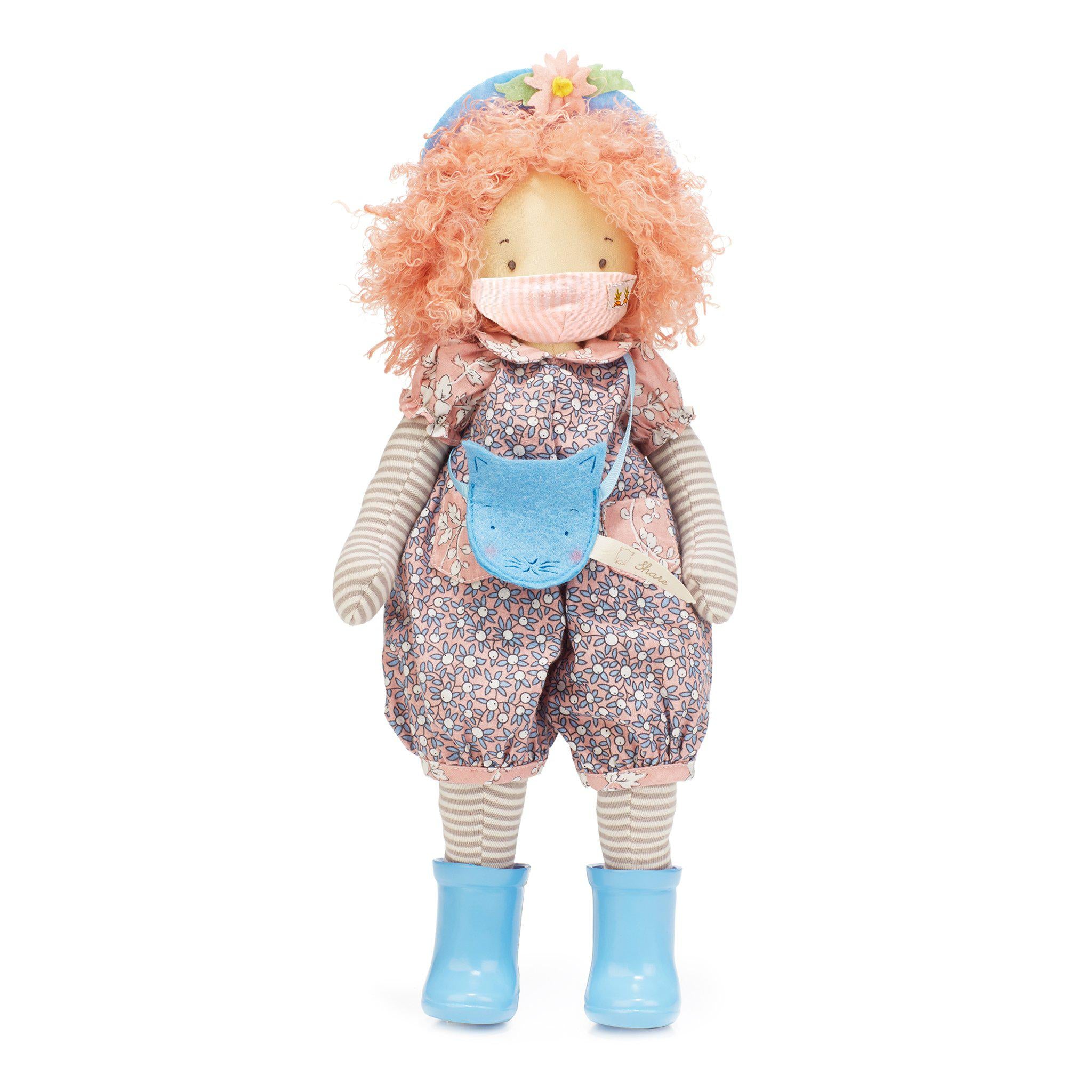 RETIRED - Rosie Girl Friend Doll with Face Mask、mySite、g9winljtr