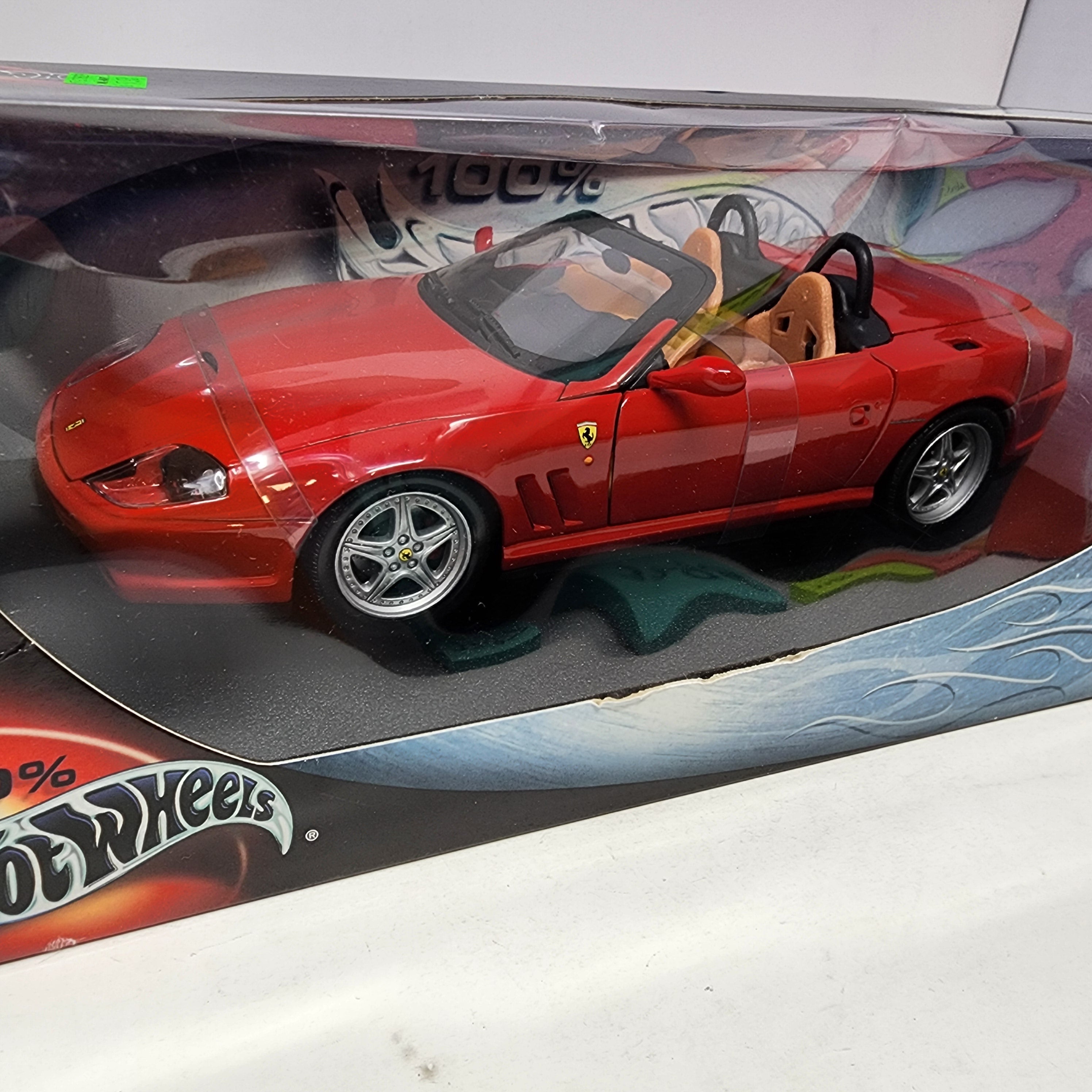 Ferrari 550 Barchetta Pinninfarina * 100% Hot Wheels 1/18 Scale、mySite、hgirdovlk
