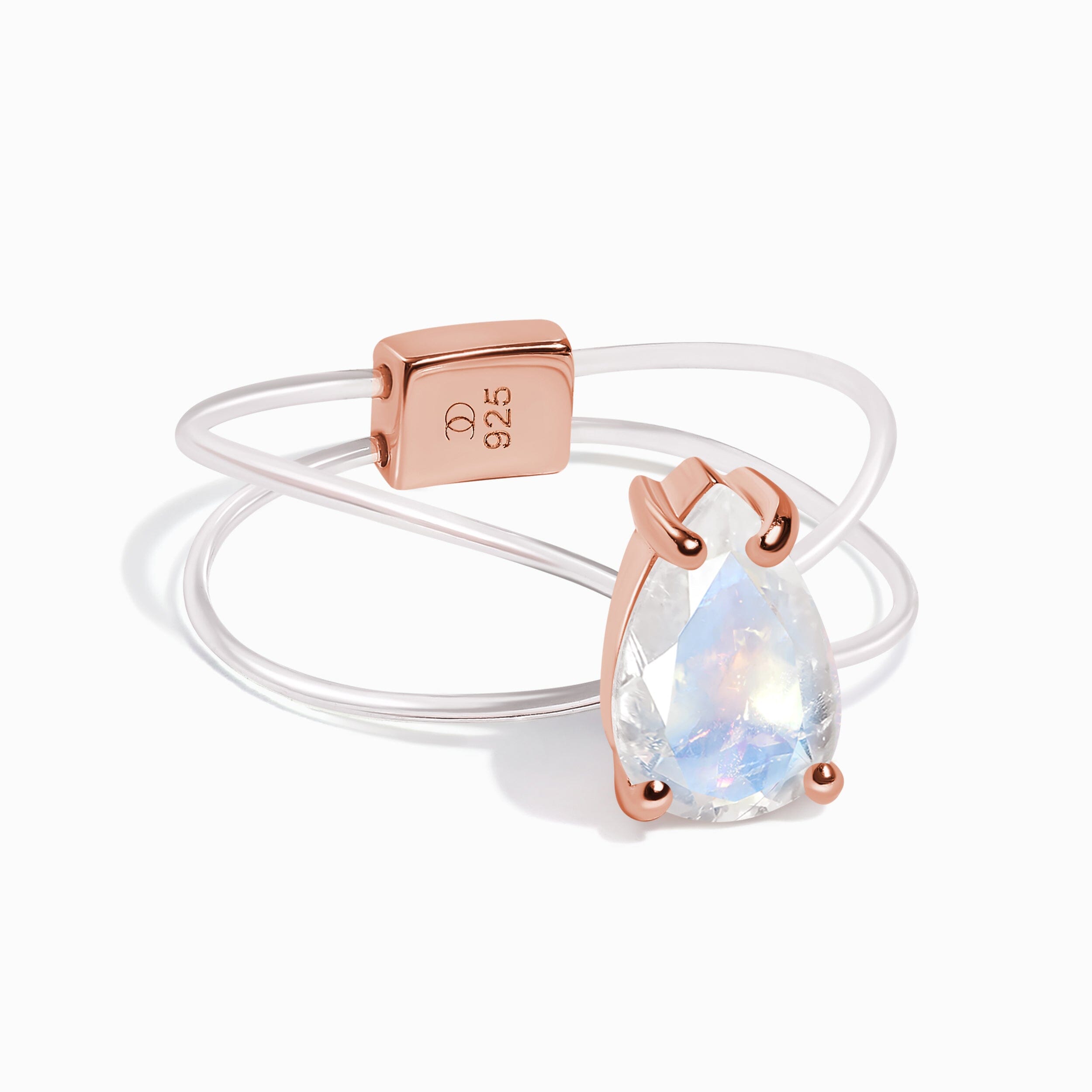 Moonstone Ring Floating Sway - June Birthstone、mySite、hinf8tx79
