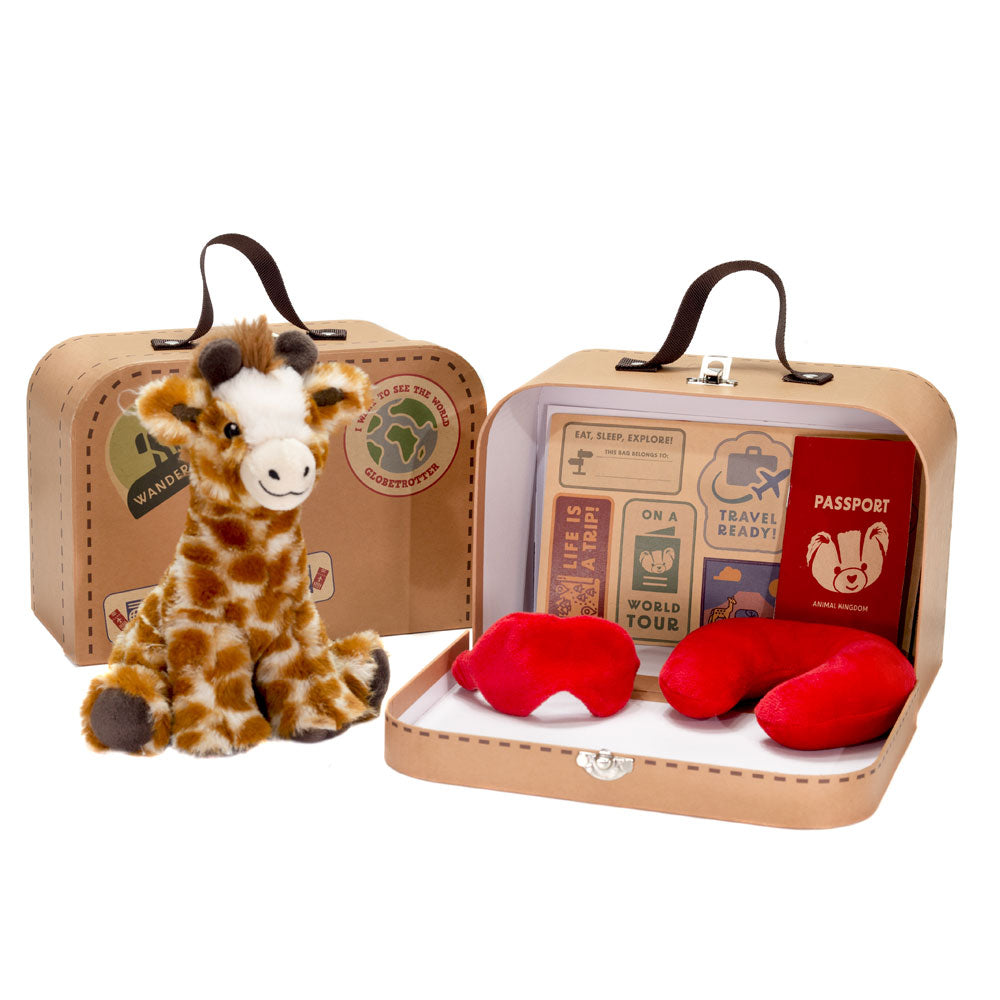 Lil Explorers Giraffe Travel Case、mySite、g9winljtr