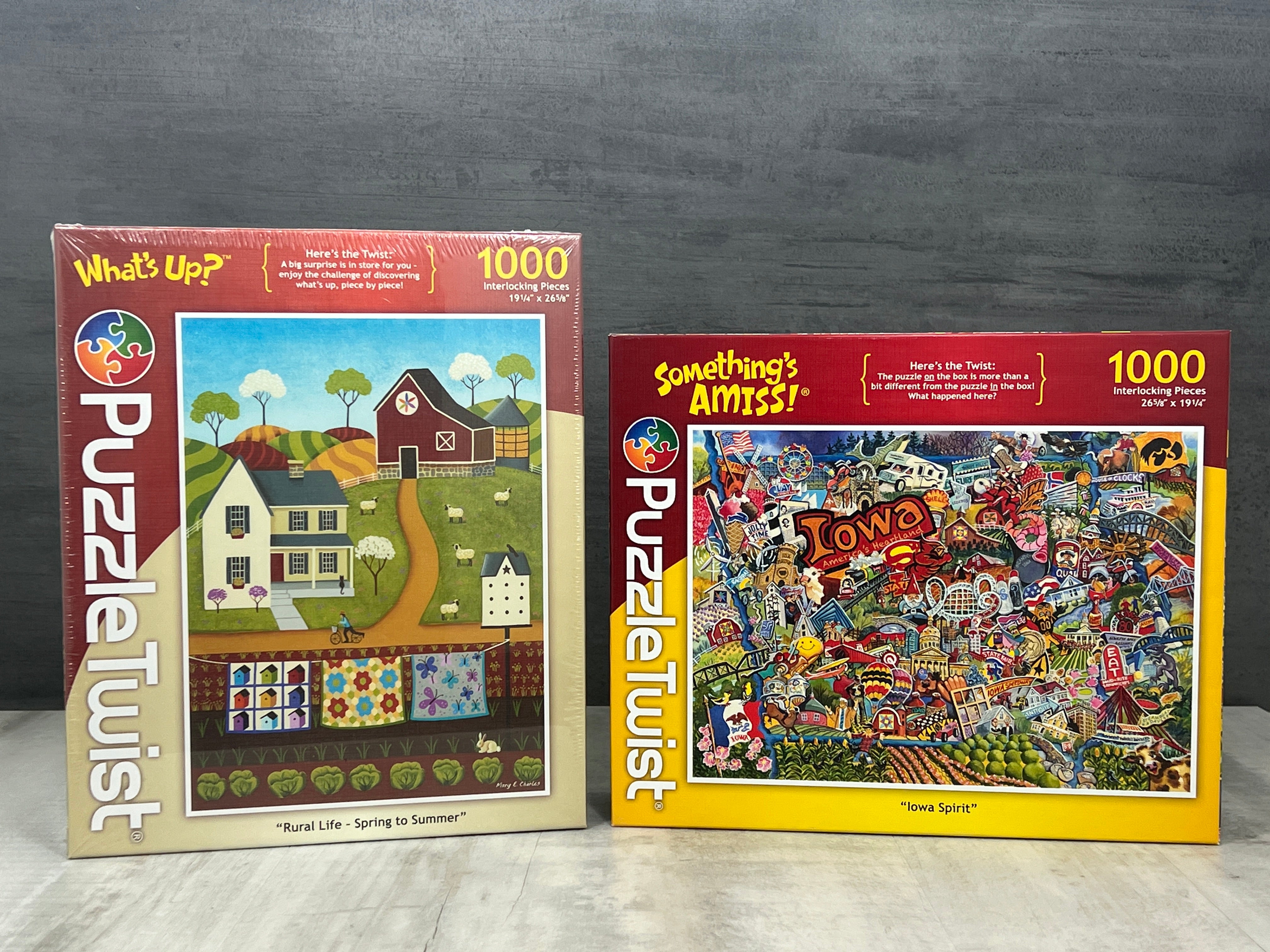 500-1000 Piece PuzzleTwist Puzzles、mySite、garagedoors4me