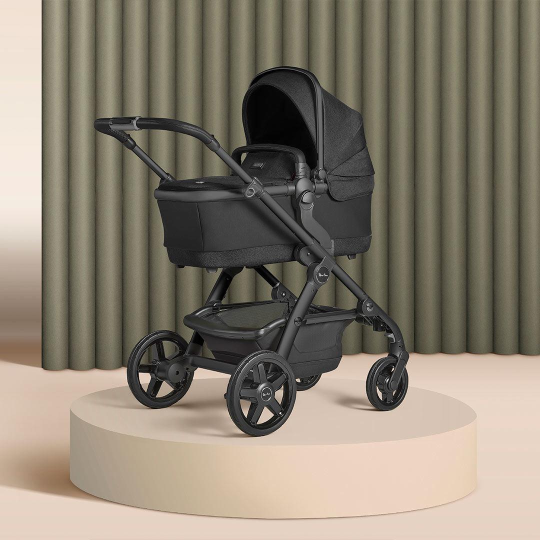  Silver Cross Wave 3 Twin Pushchair - Onyx、mySite、merchandisen