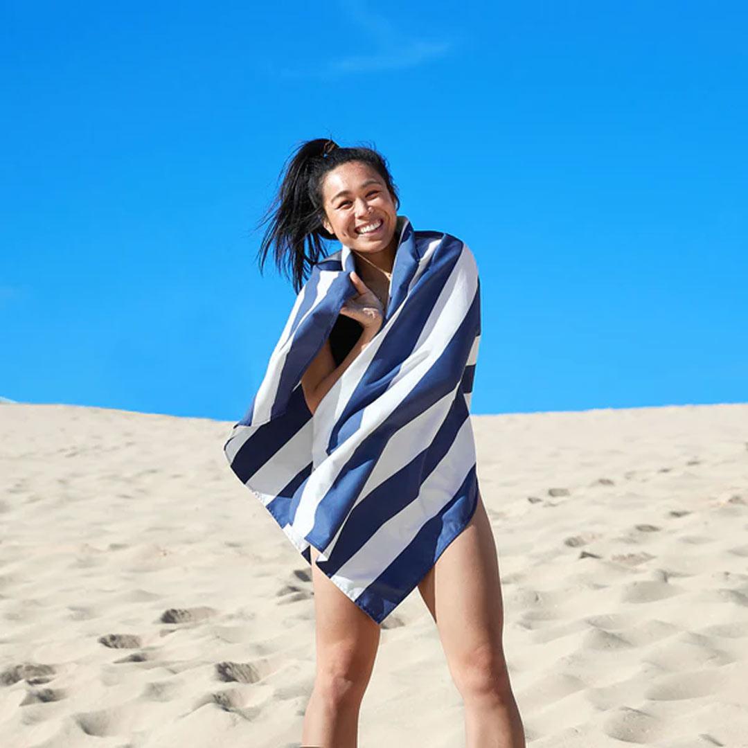  Dock & Bay Beach Towel - Whitsunday Blue、mySite、merchandisen