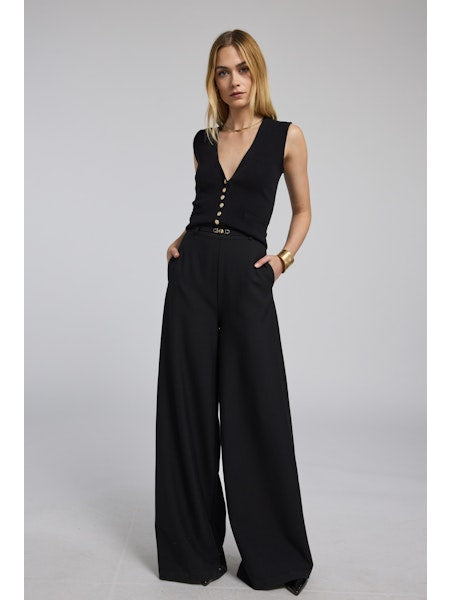 Generation Love Johanna Suiting Turn-Lock Belted Pants - Final Sale、mySite、noshort