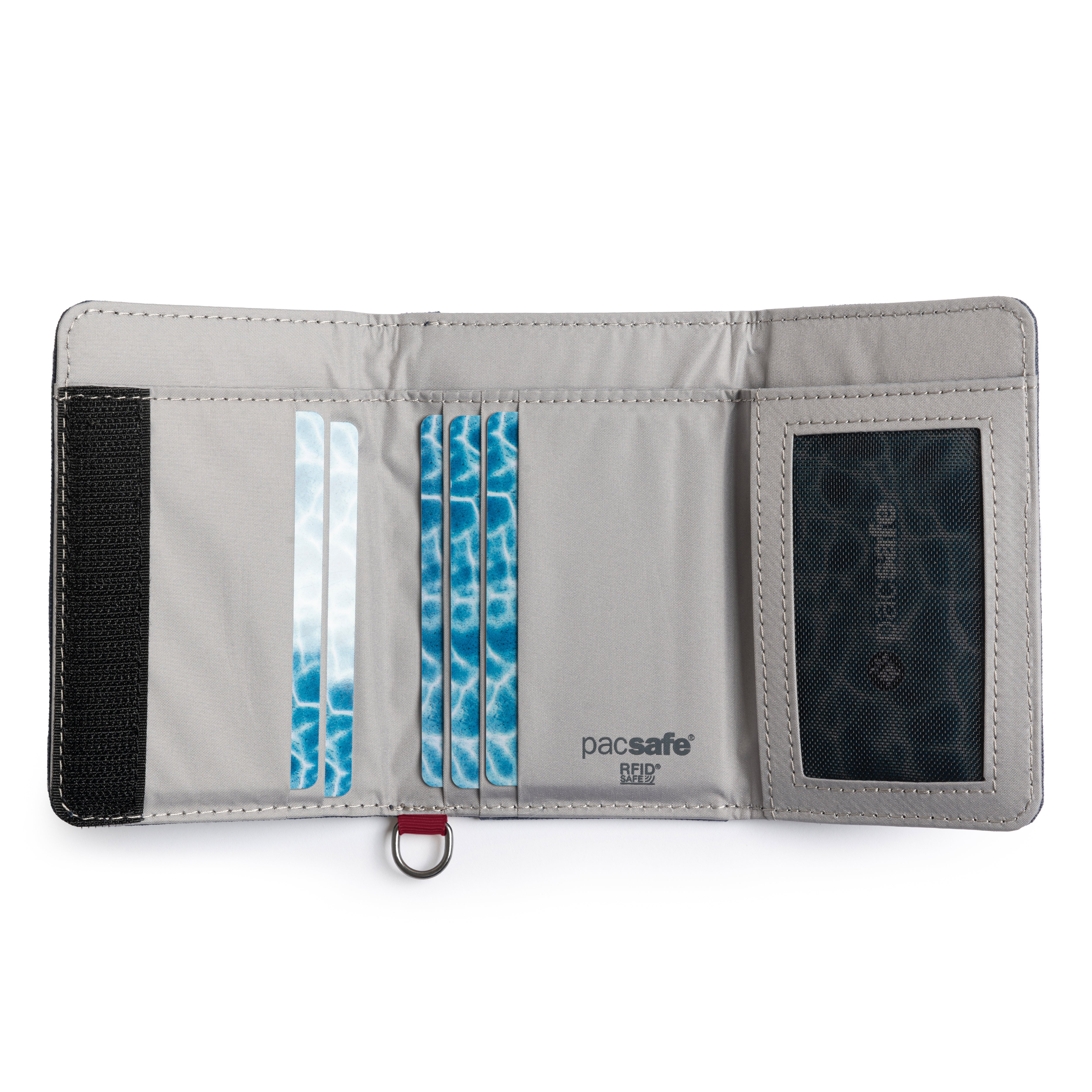 Pacsafe® RFIDsafe™ RFID blocking trifold wallet、mySite、garagedoors4me