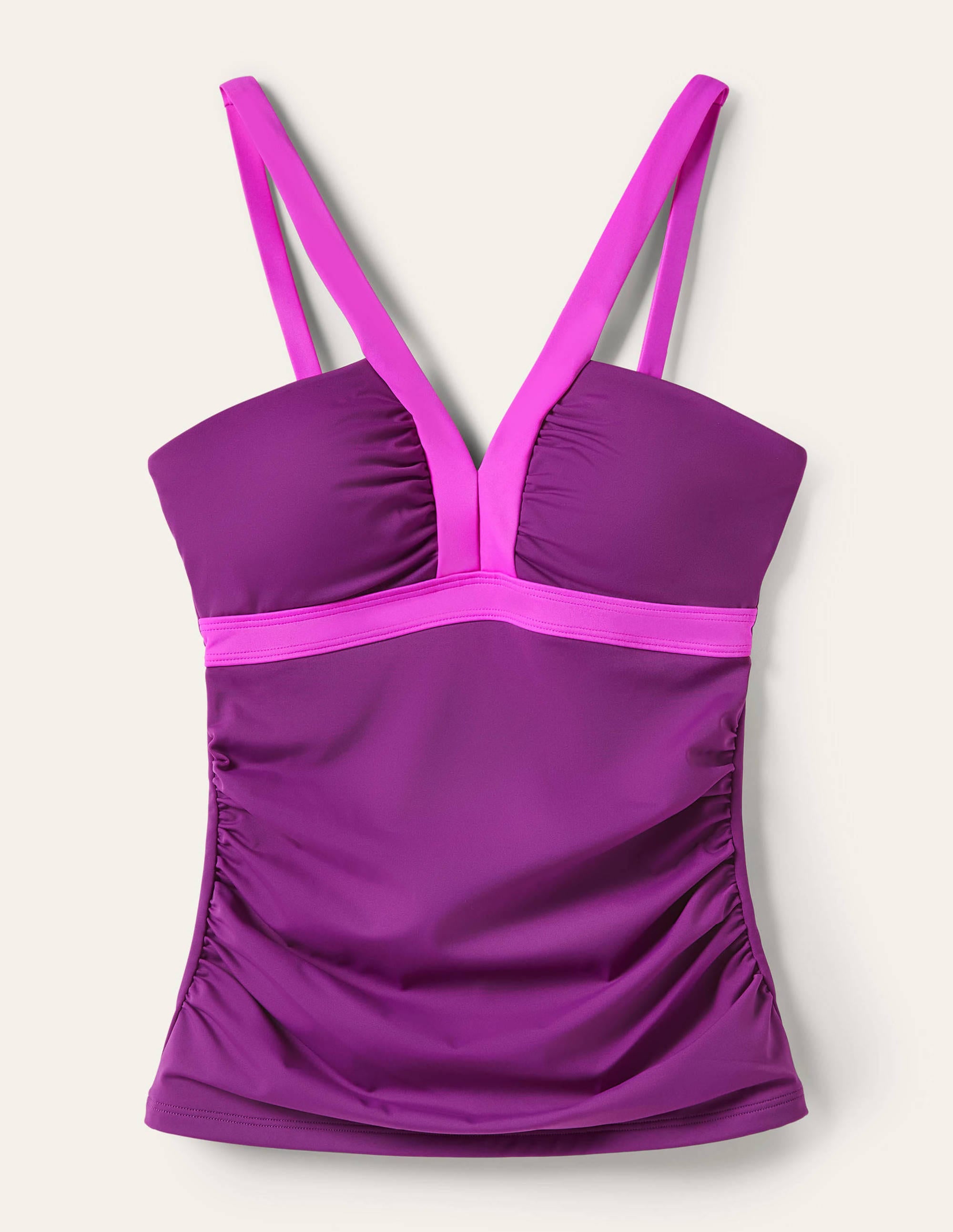  Corsica V-neck Tankini Top-Magic Sangria Colourblock、mySite、ashleygrahame