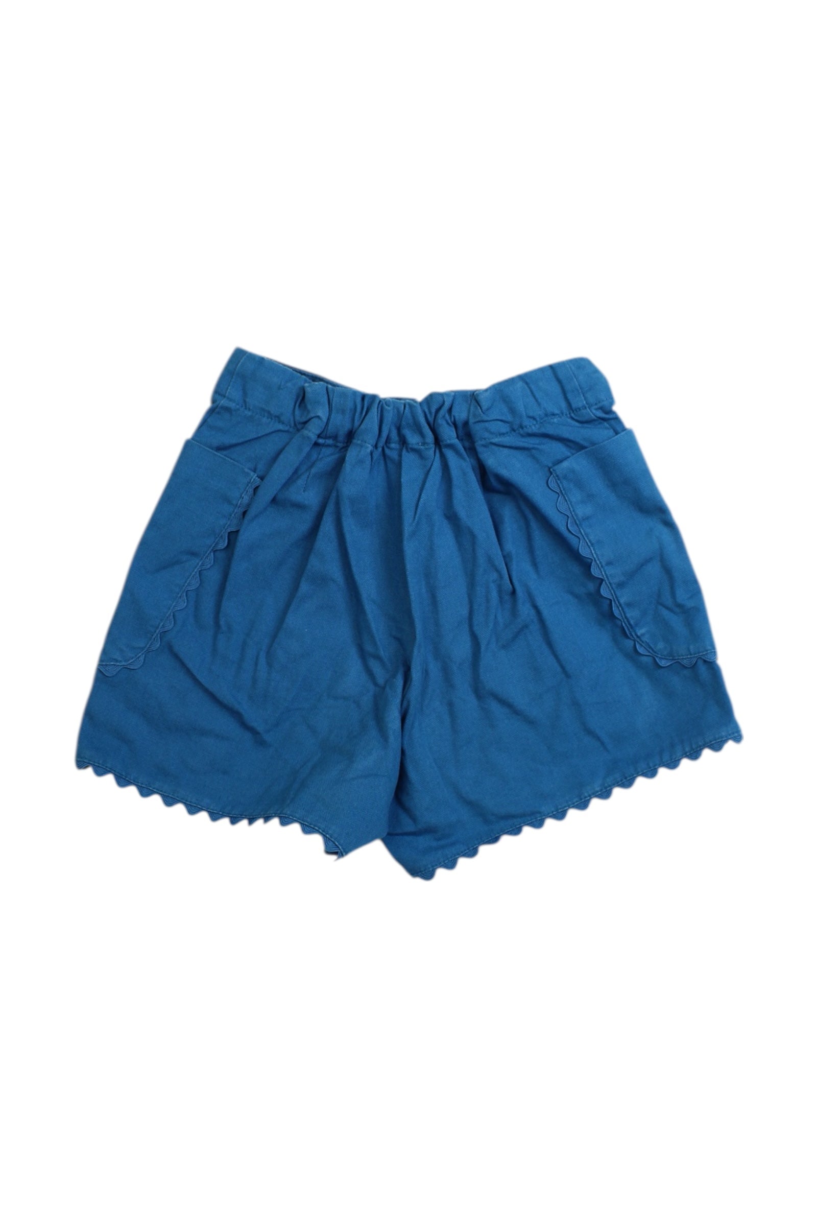 Jacadi Scalloped Hem Cotton Shorts 6T、mySite、g9winljtr
