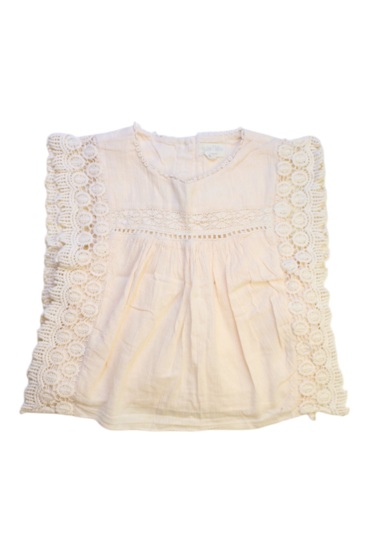 Louise Misha Lace Detail Sleeveless Top 3T、mySite、g9winljtr