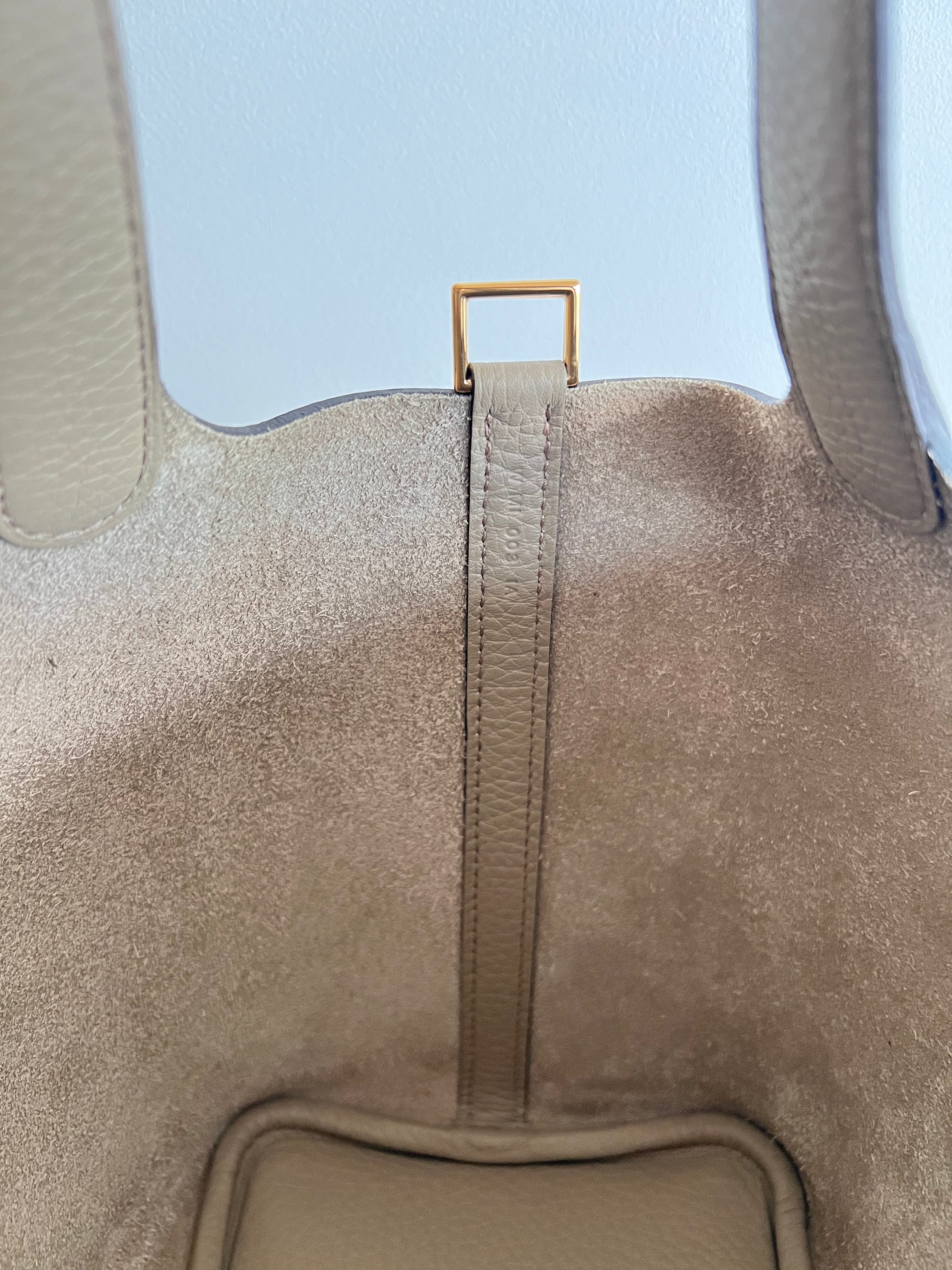 Hermès Picotin 18cm Beige Marfa GHW、mySite、garminoutage.com