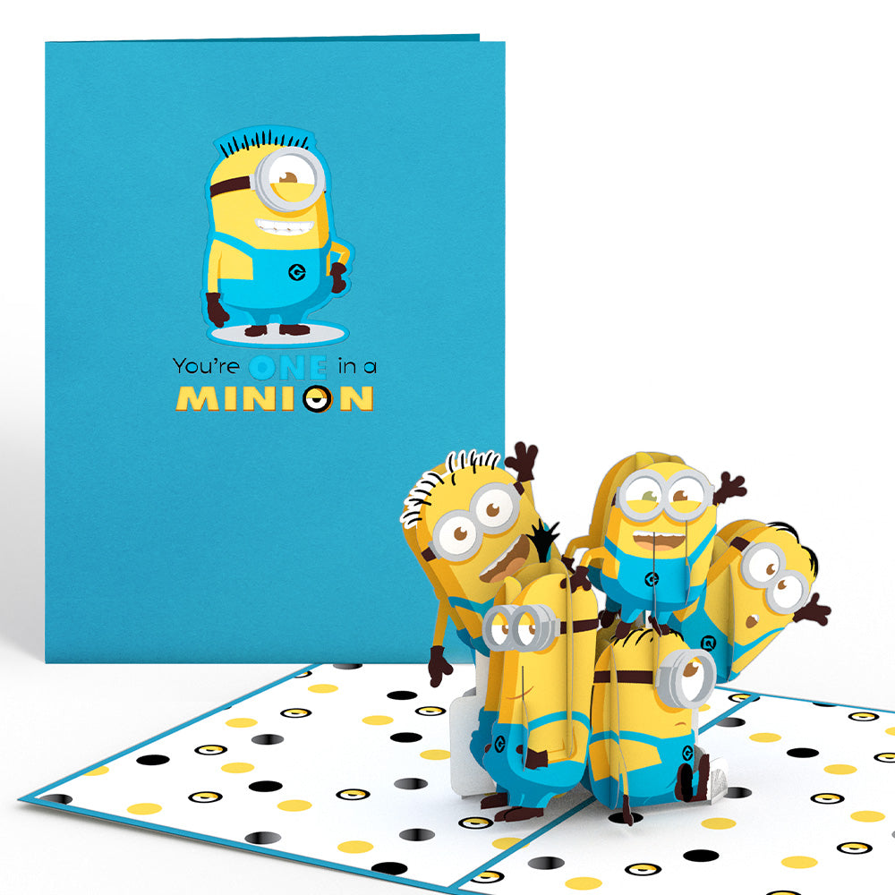 Despicable Me You're One in a Minion Pop-Up Card、mySite、solidvoid