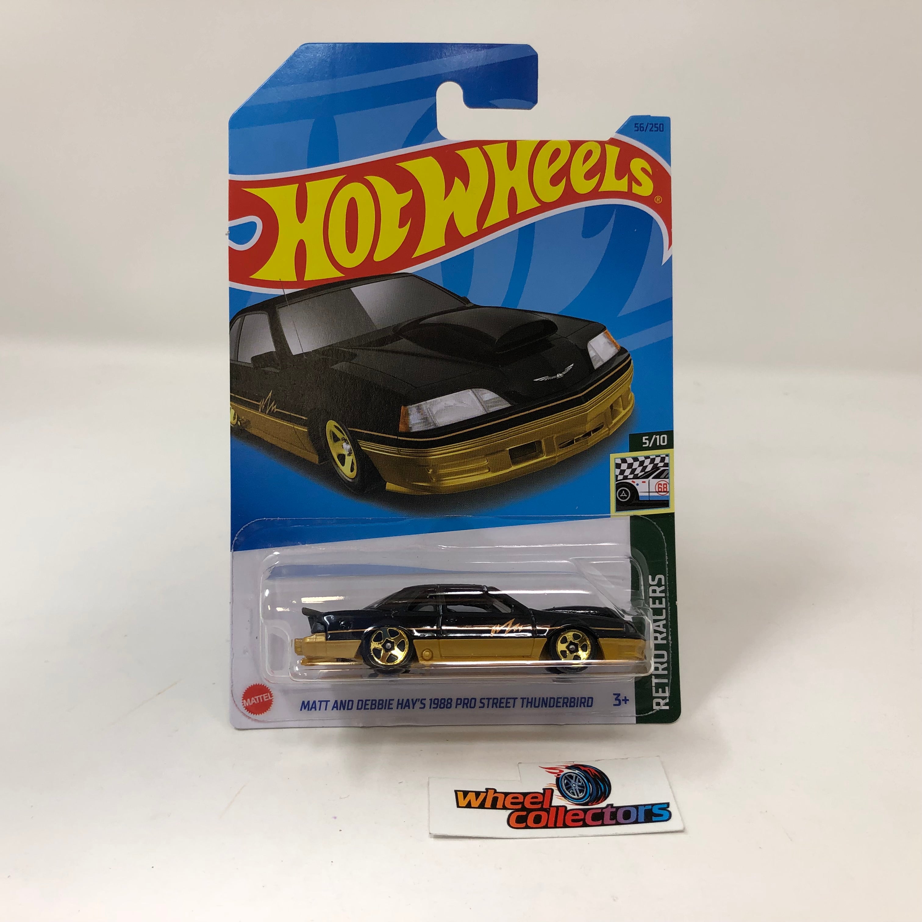 Matt & Debbie 1988 Pro Street Thunderbird * Black * 2023 Hot Wheels Case J、mySite、hgirdovlk