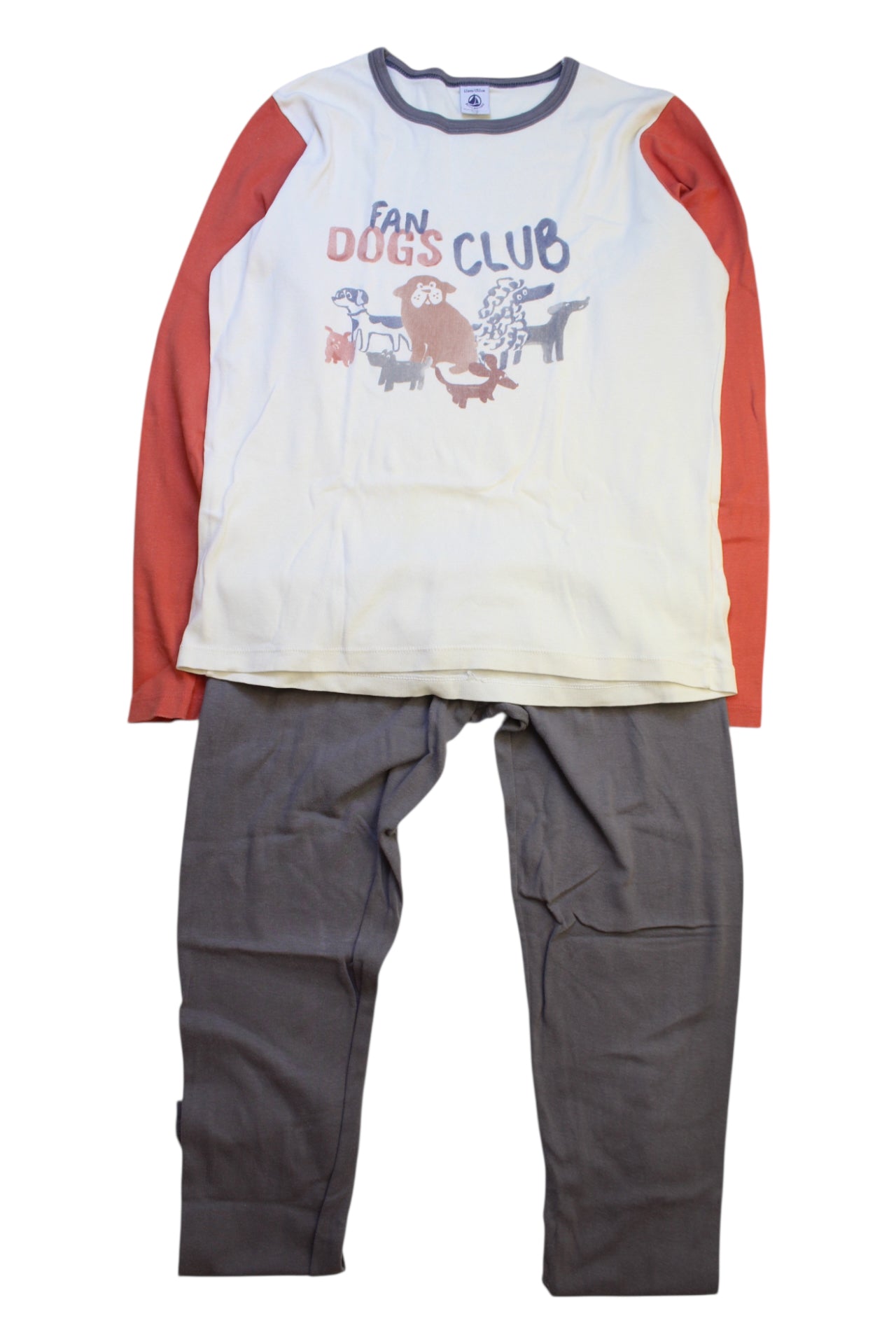Petit Bateau Fan Dogs Club Pyjama Set - Size 12Y、mySite、g9winljtr