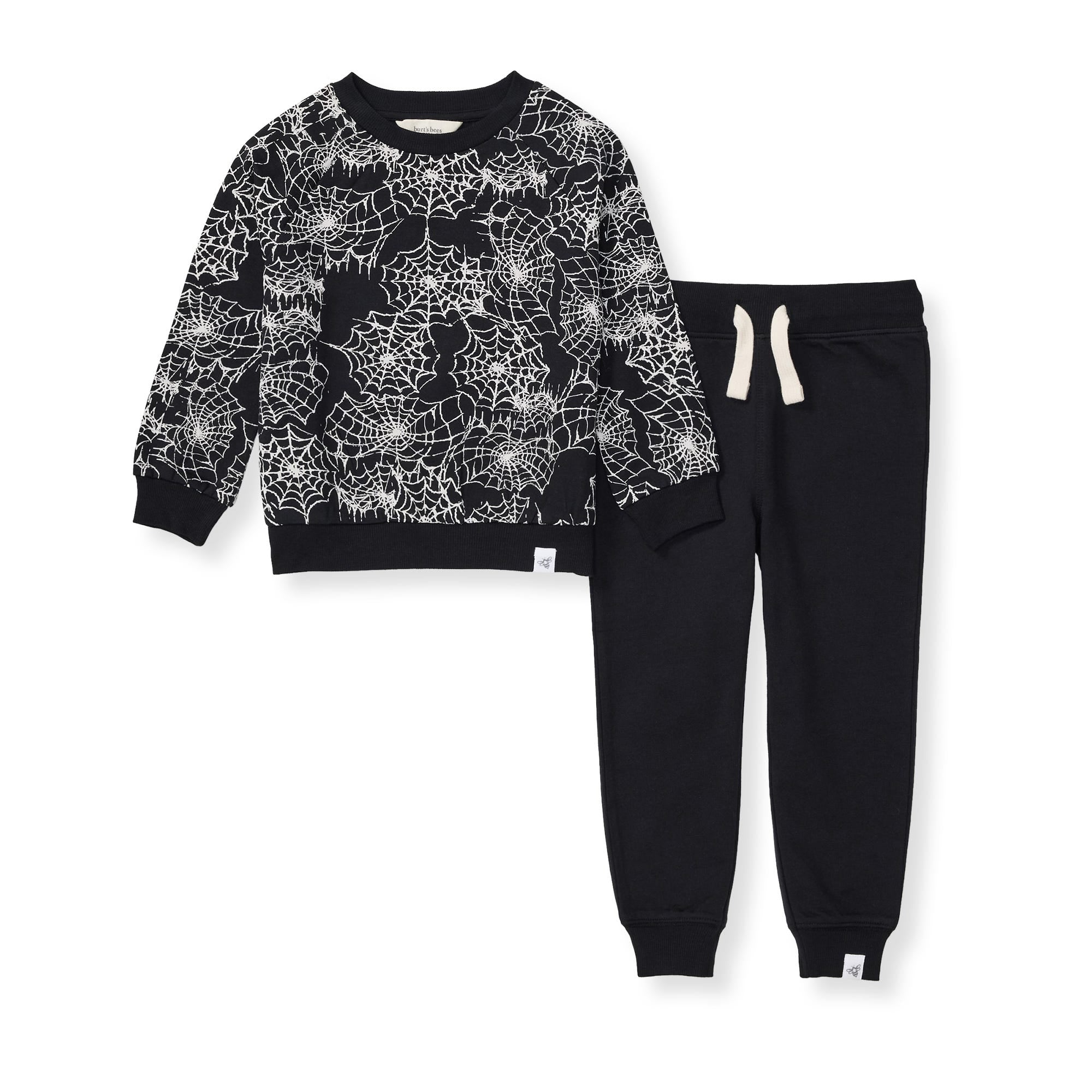Spiderwebs Organic Boy Shirt and Pants Set、mySite、g9winljtr