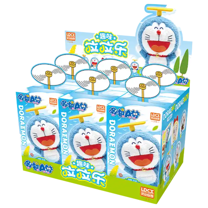  【NEW】Doraemon Funny Movable Series Plush Blind Box、mySite、greenlandpopulation