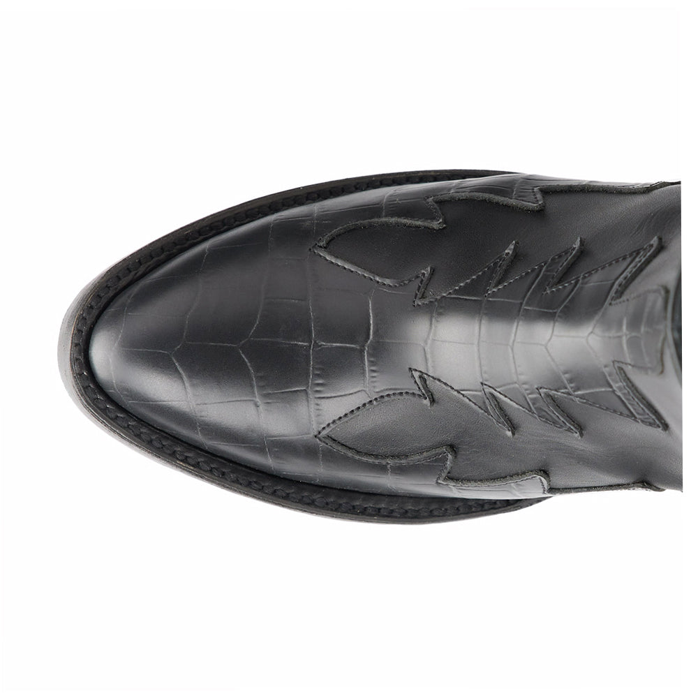 Western Round Toe Chelsea Booties、mySite、gtrtttuynbv