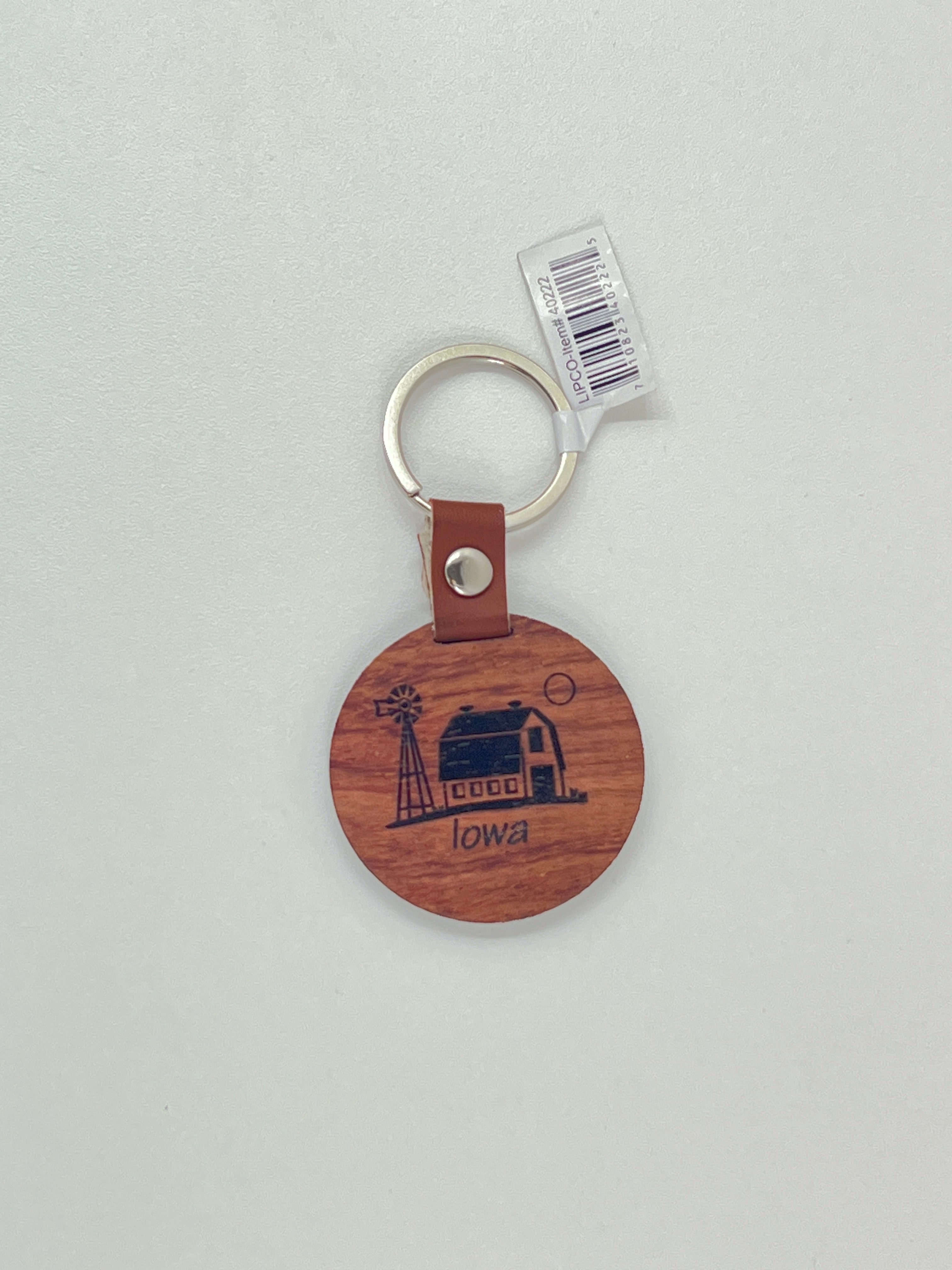 Iowa Circle Farm Scene Keychain、mySite、garagedoors4me