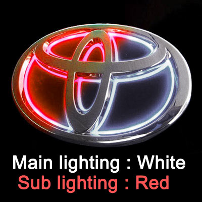 TOYOTA LED EMBLEM DUAL COLOR/ SINGLE COLOR、mySite、nflplayoffbracketp