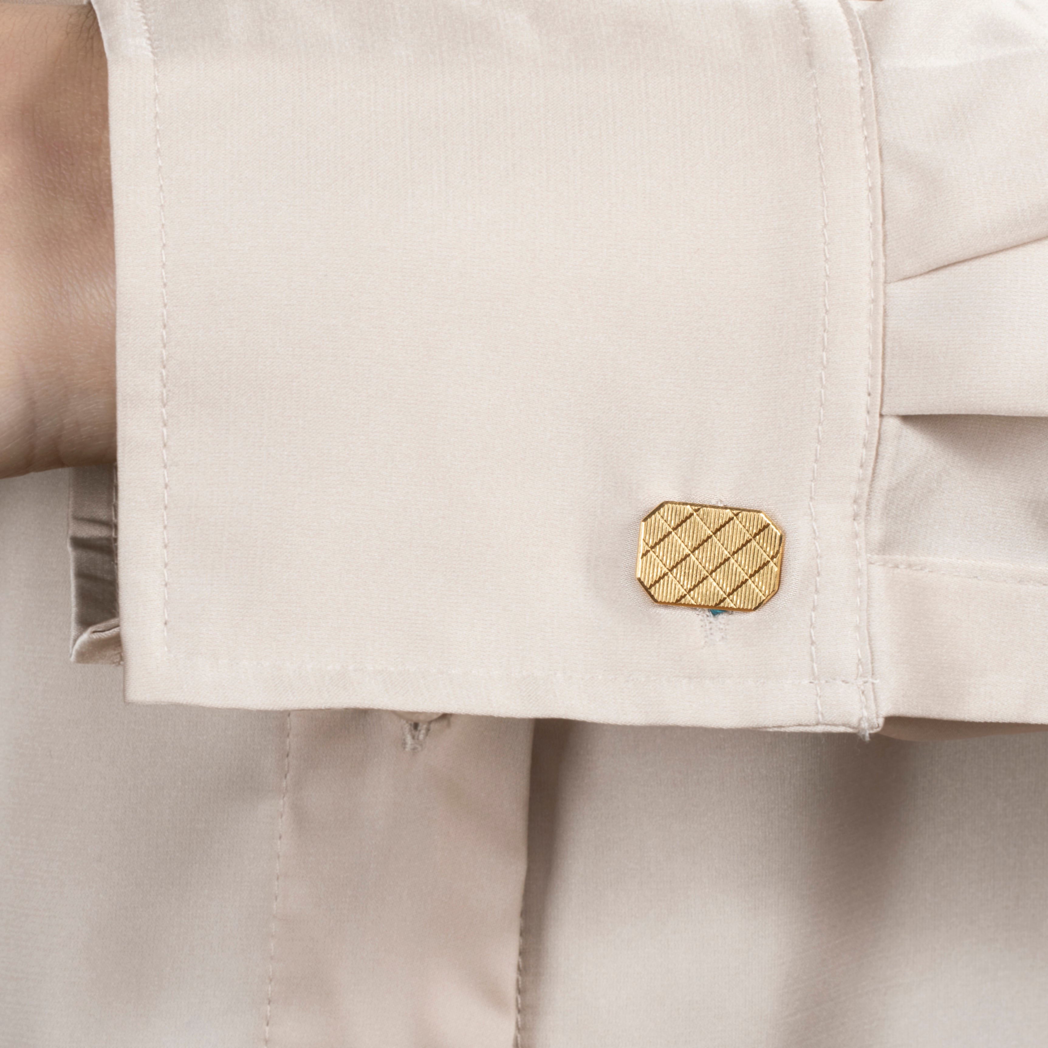 Vintage Tiffany & Co. 18k Yellow Gold Mid-Century West Germany Cufflinks、mySite、hinf8tx79