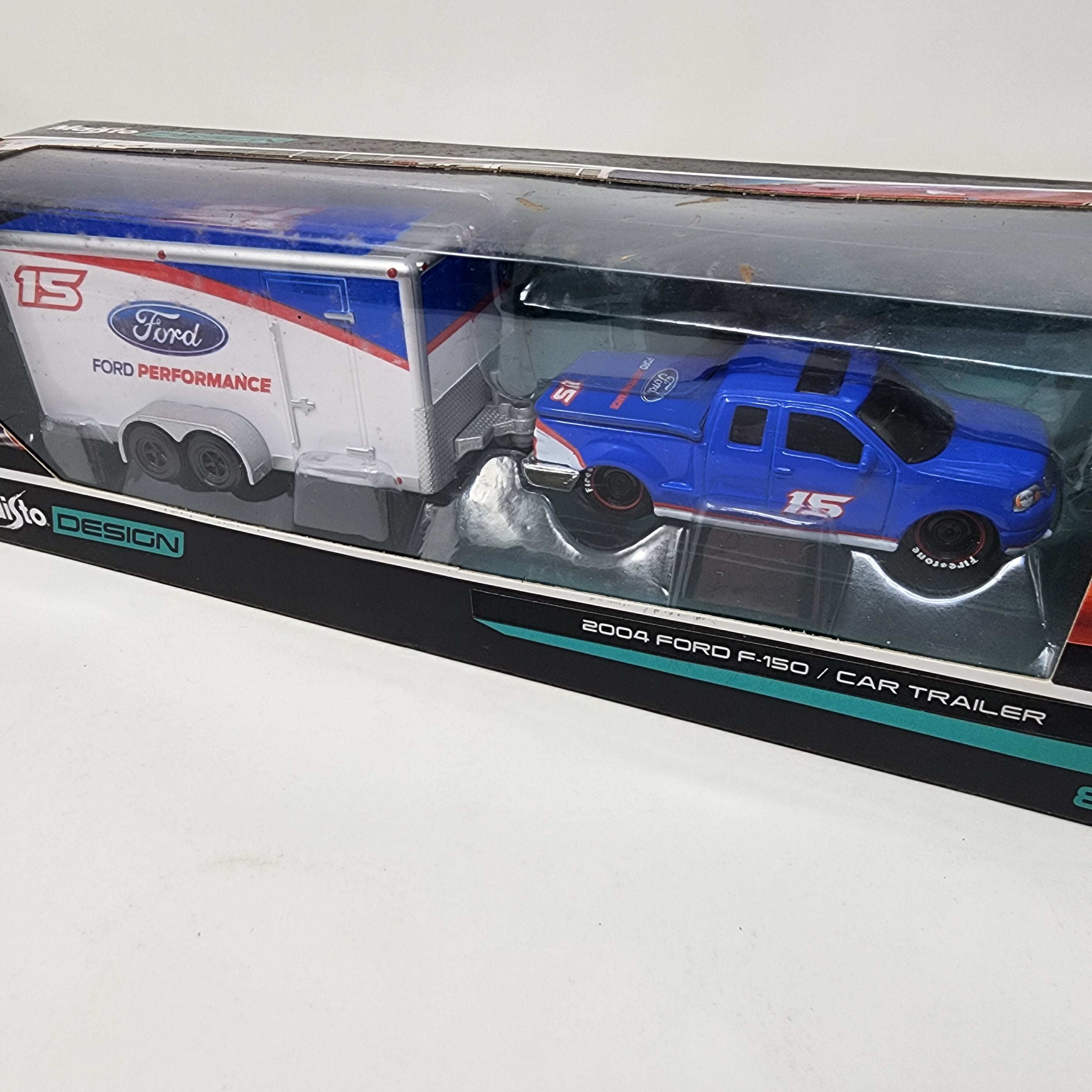 2004 Ford F-150 / Car Trailer * Maisto Design Tow & Go、mySite、hgirdovlk