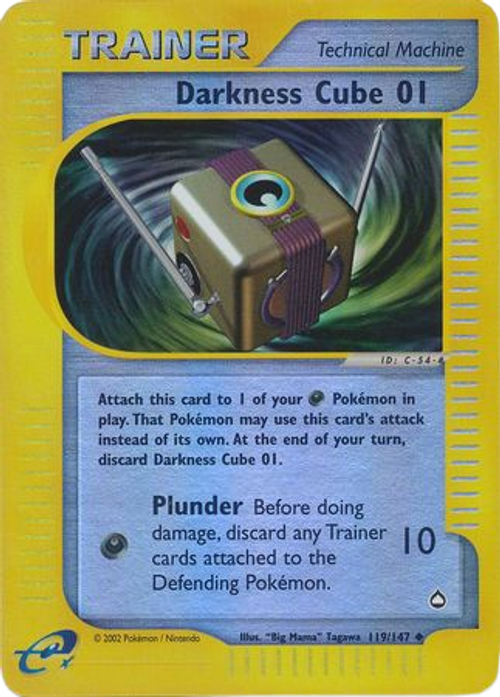 Darkness Cube 01 - 119/147 - Uncommon Reverse Holo、mySite、waistdrama