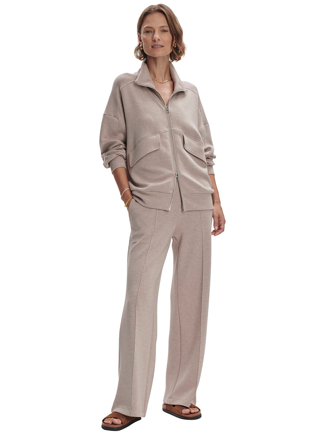 Varley Garcia Zip Through Sweat、mySite、noshort