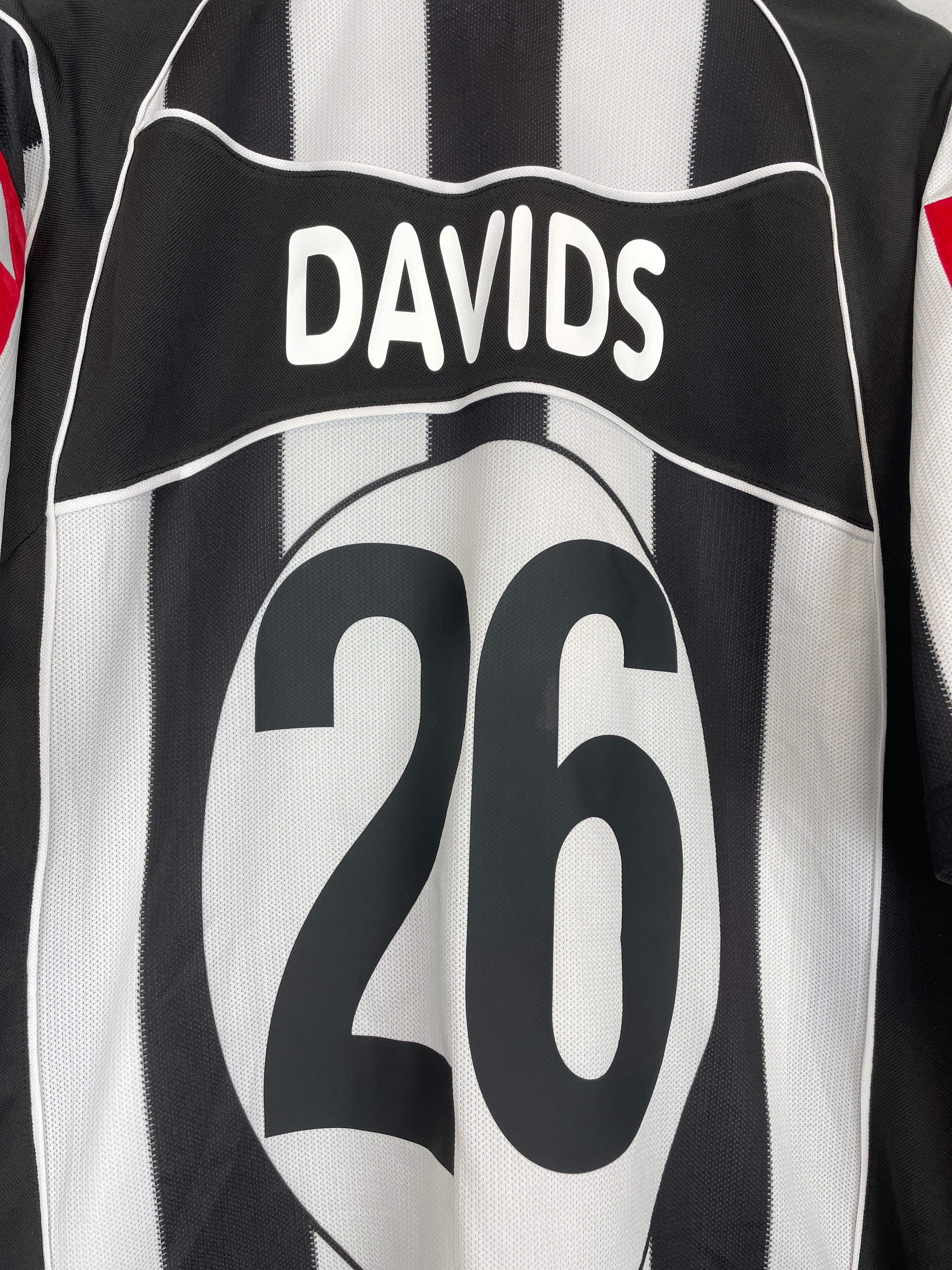 2002/03 JUVENTUS DAVIDS #26 HOME SHIRT (XXL) LOTTO、mySite、sh2002/03 JUVENTUS DAVIDS #26 HOME SHIRT (XXL) LOTTO、mySite、glenpowelloop_name