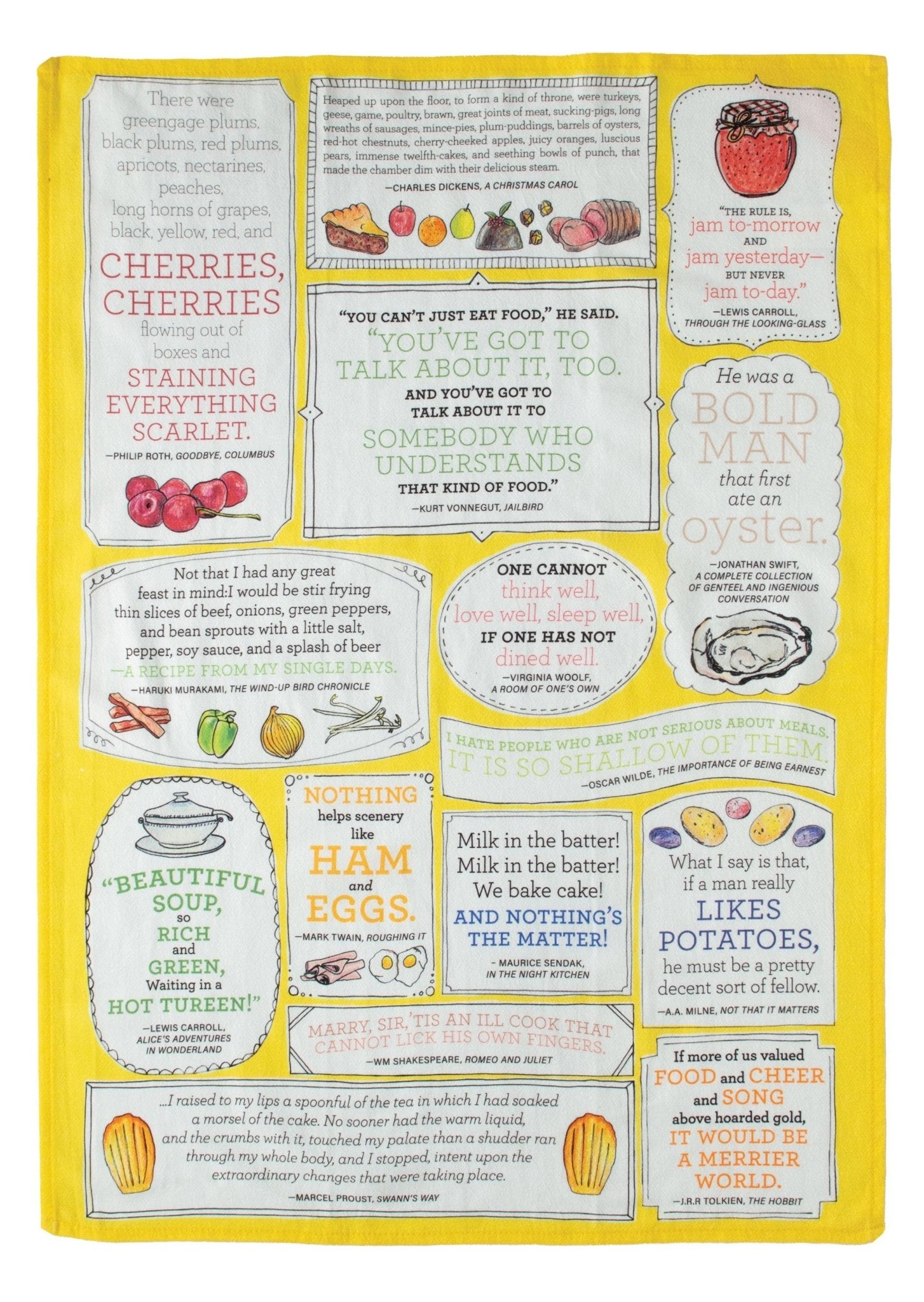  Literary Tastes Dish Towel、mySite、elrpsem3k
